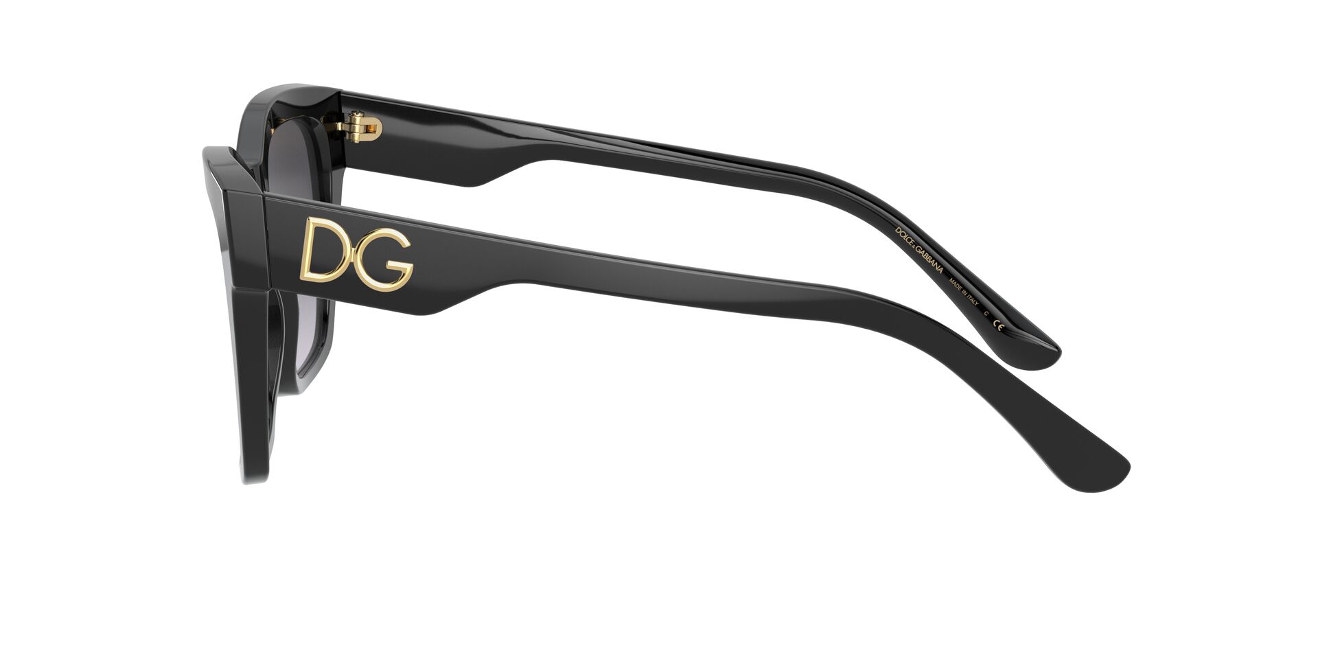 DOLCE & GABBANA napszemüveg - BLACK / GREY GRADIENT