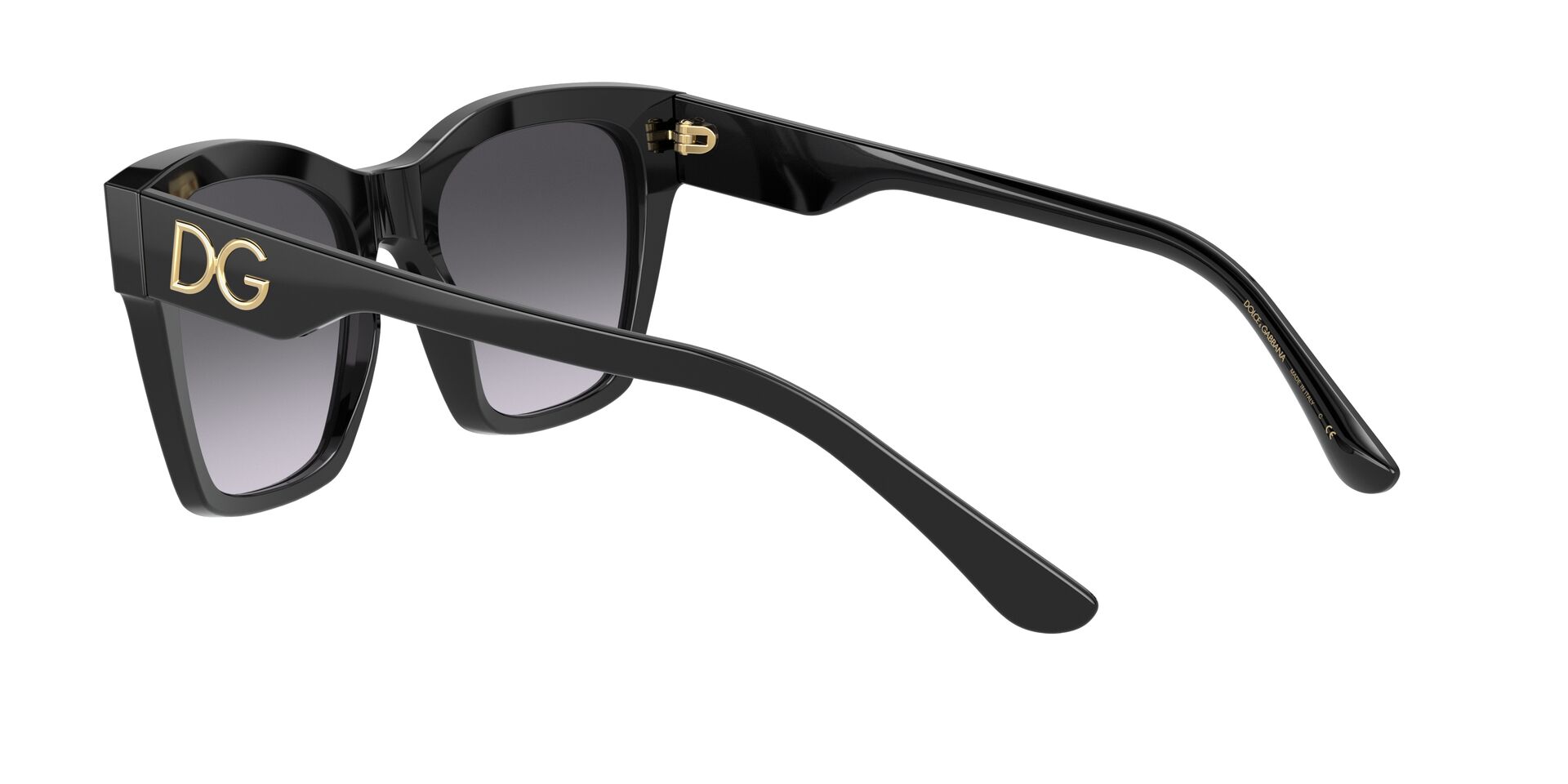 DOLCE & GABBANA napszemüveg - BLACK / GREY GRADIENT