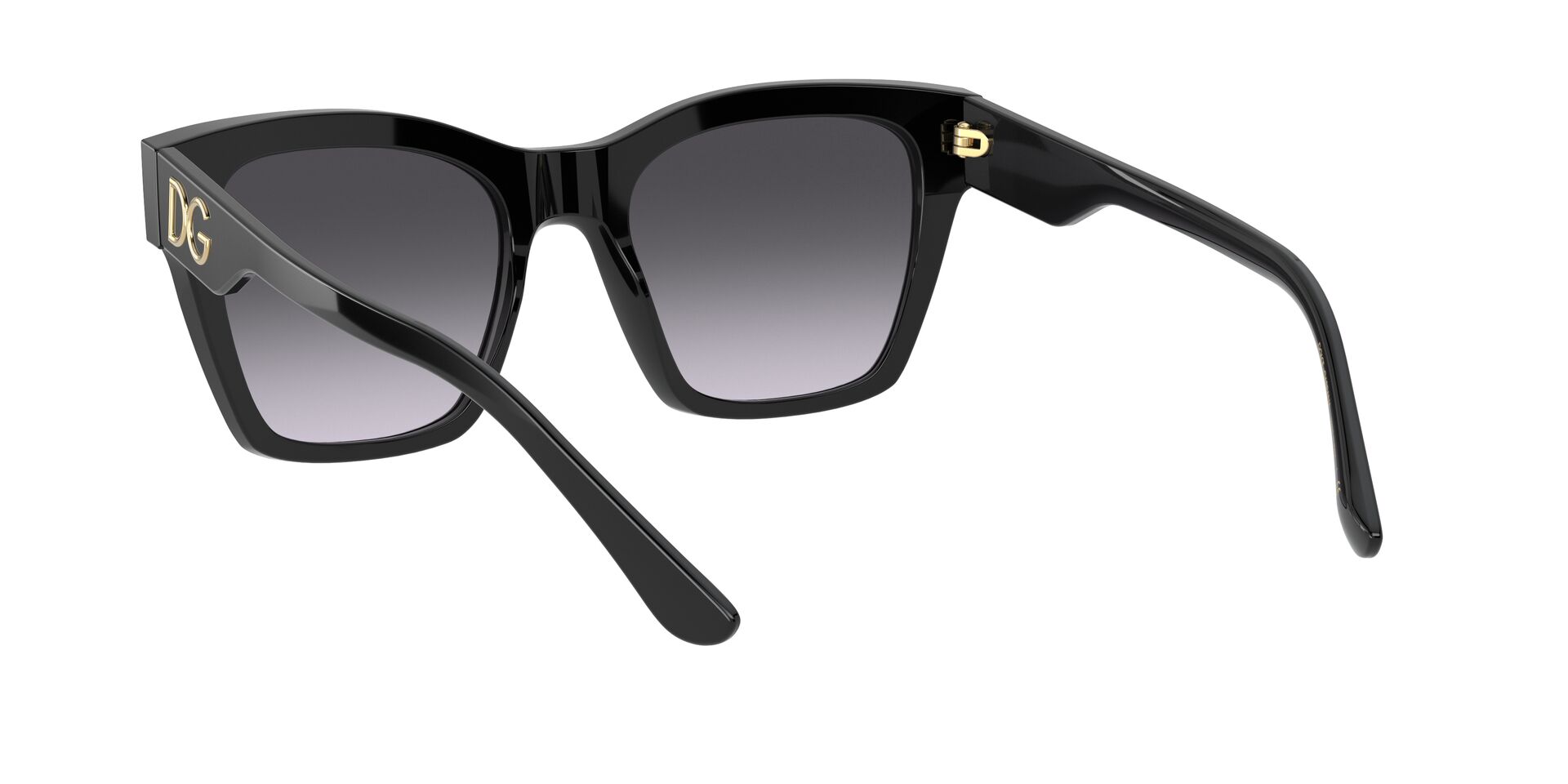 DOLCE & GABBANA napszemüveg - BLACK / GREY GRADIENT