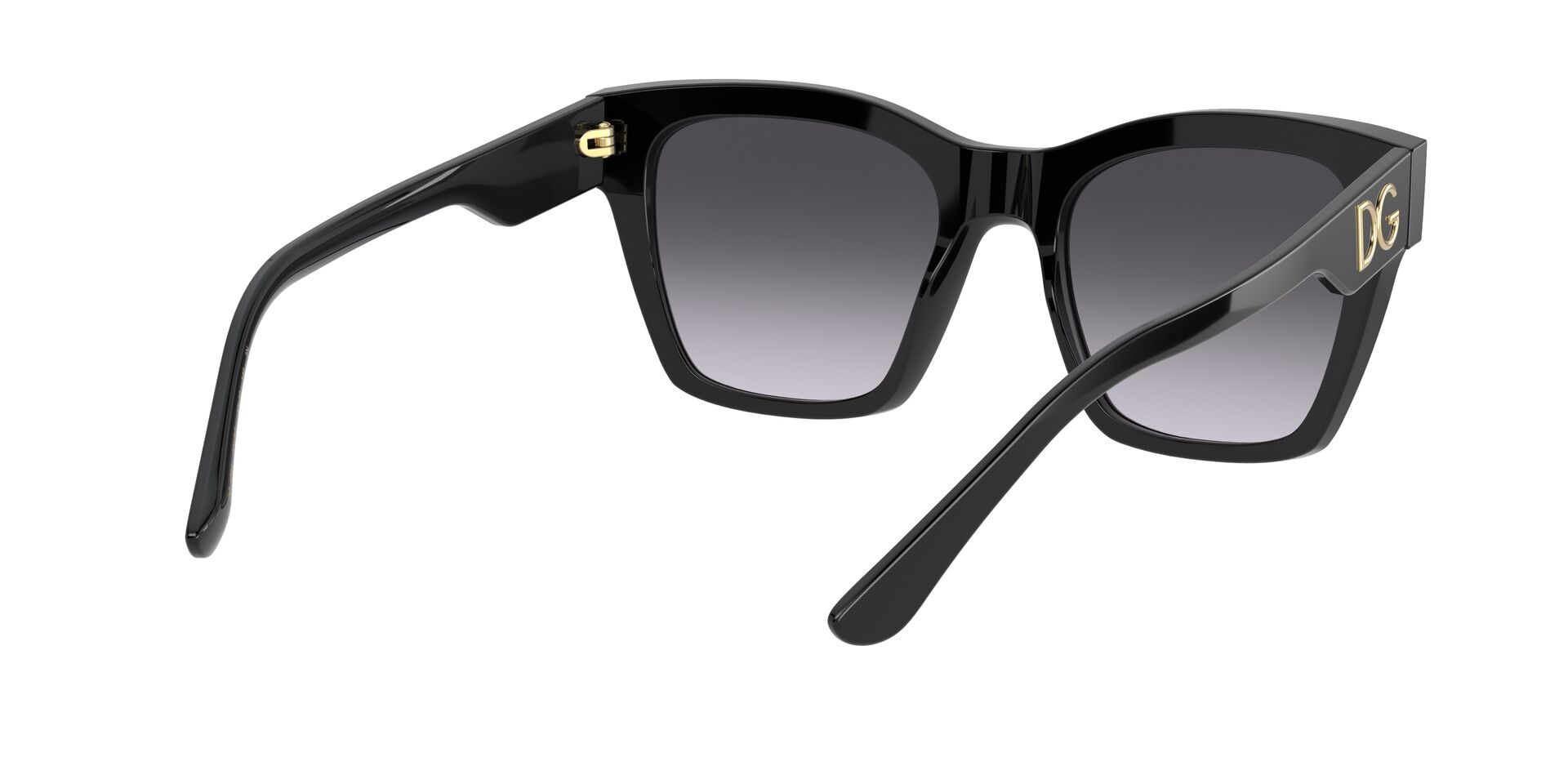 DOLCE & GABBANA napszemüveg - BLACK / GREY GRADIENT