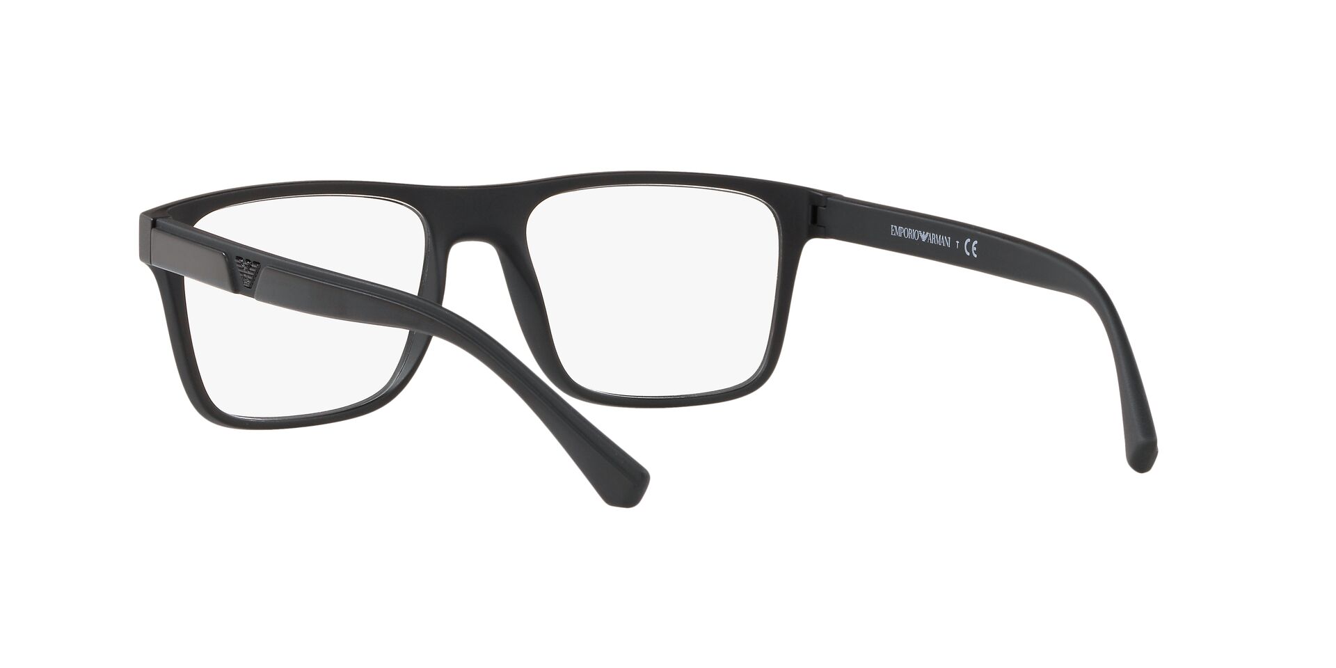 EMPORIO ARMANI napszemüveg - MATTE BLACK / CLEAR