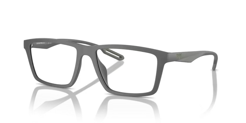 Emporio Armani napszemüveg - Matte Dark Grey / Clear + 2 lencse