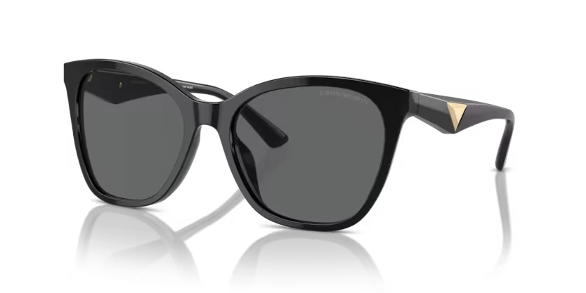 Emporio Armani napszemüveg - Shiny Black / Dark Grey