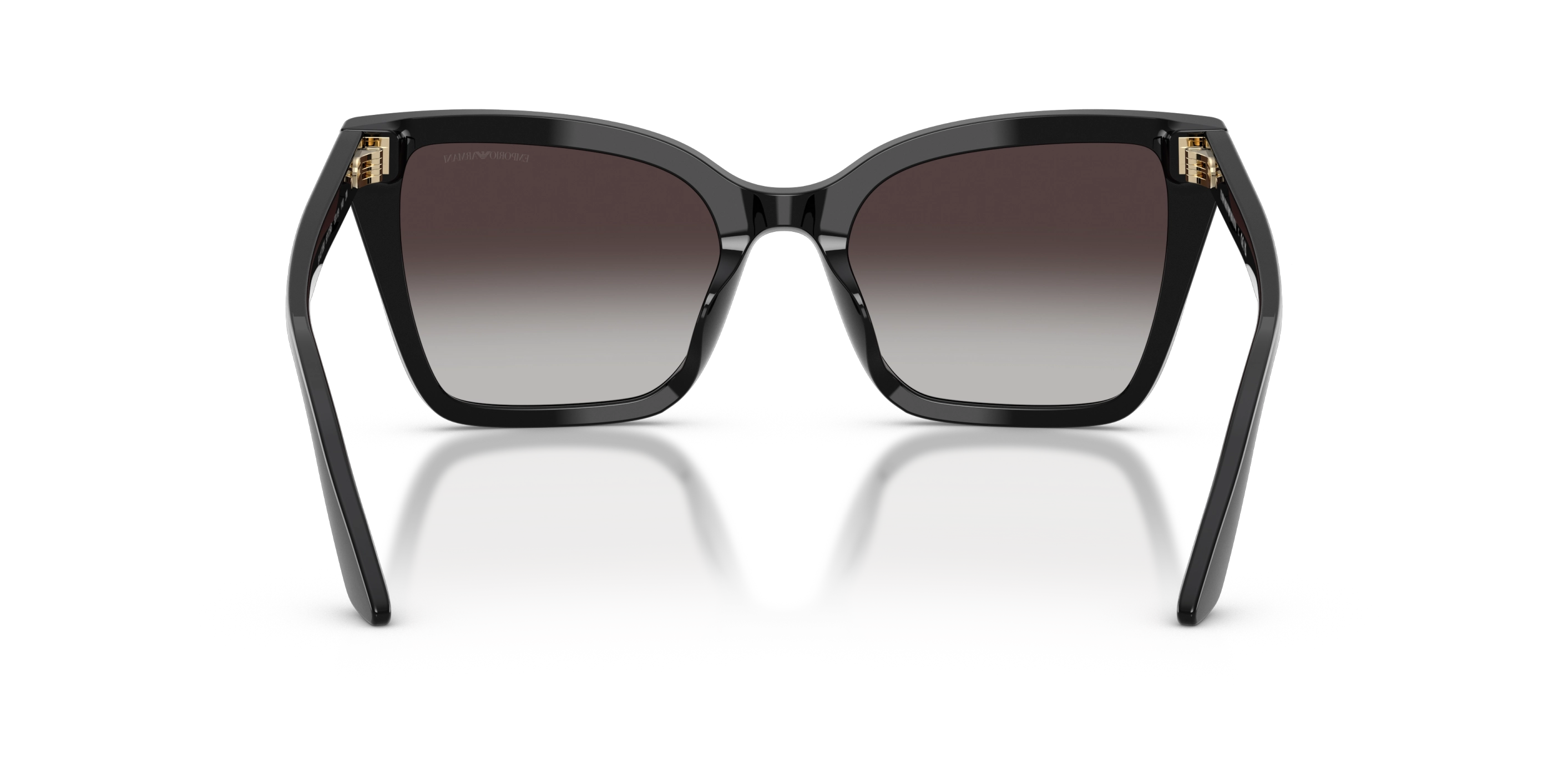 Emporio Armani napszemüveg - Shiny Black / Gradient Grey