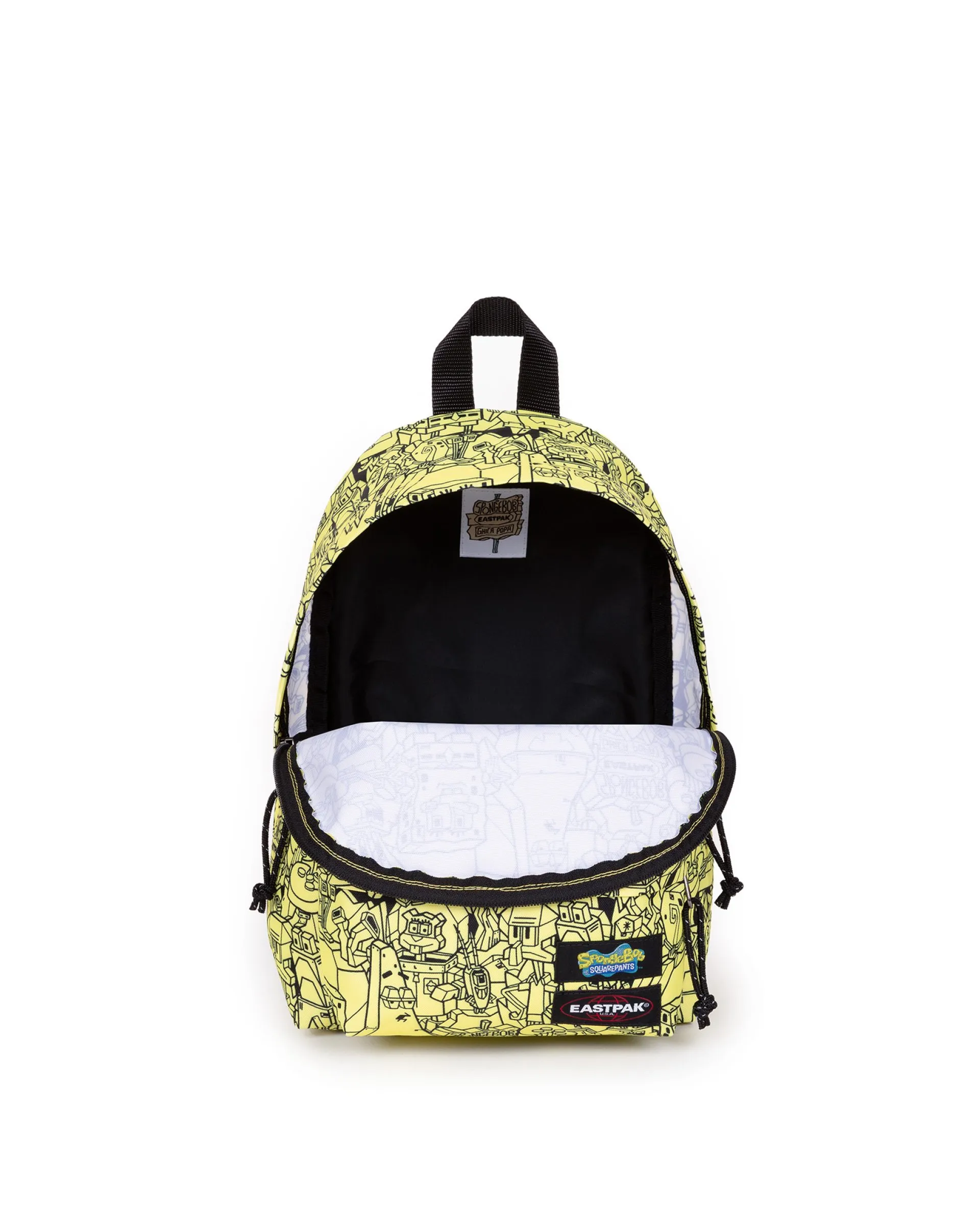 Eastpak - Orbit / All over yellow - Uniszex hátizsák