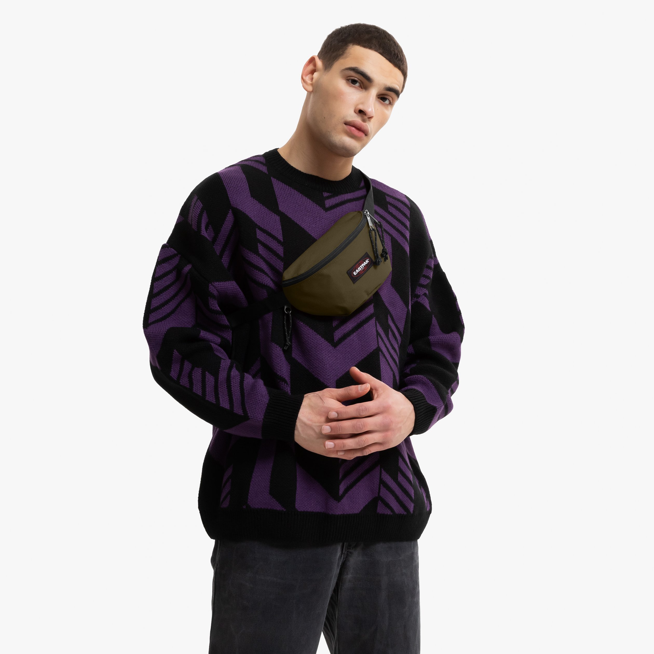 Eastpak - Springer / Army Olive - Uniszex övtáska