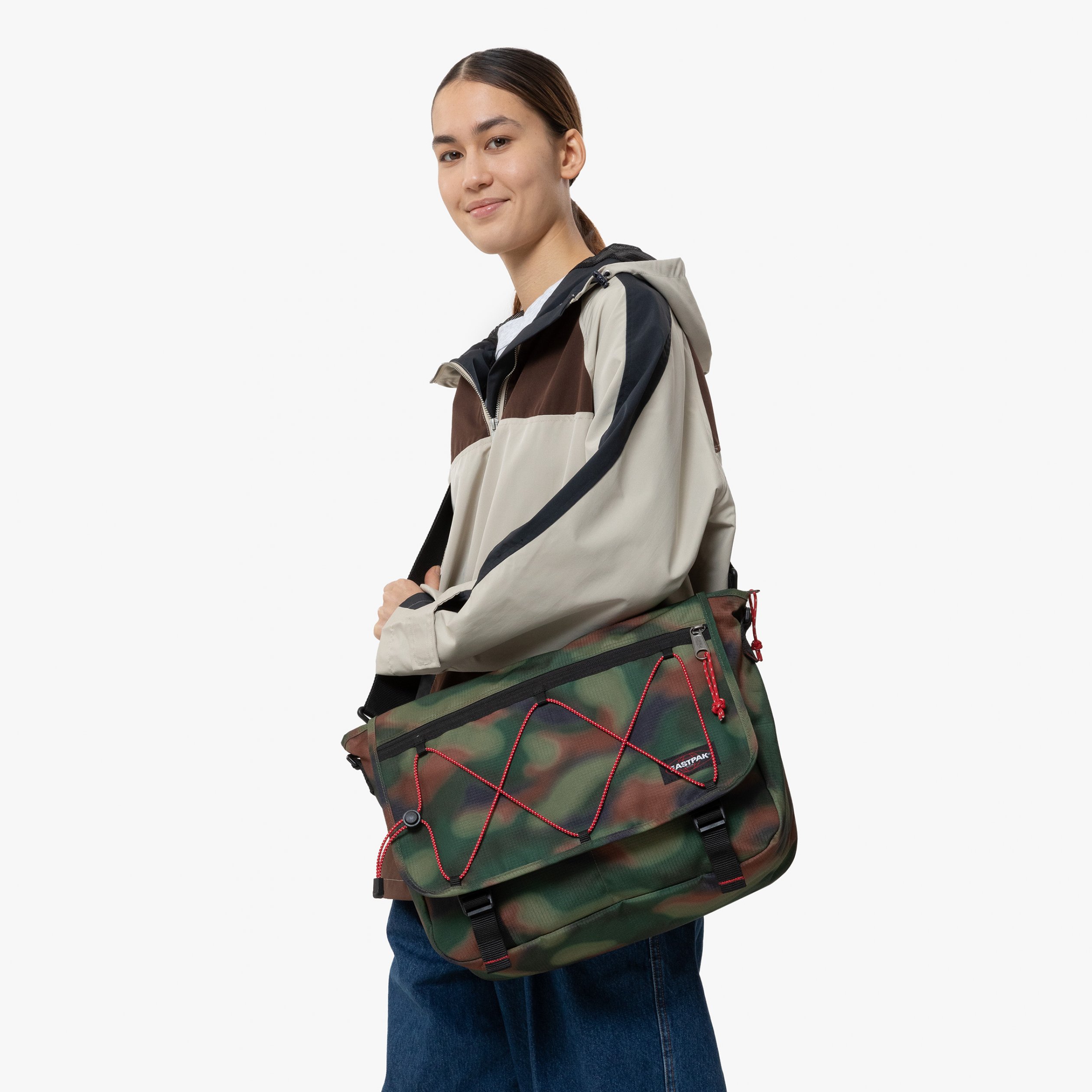 Eastpak - Delegate + / Outsite Camo - Uniszex oldaltáska