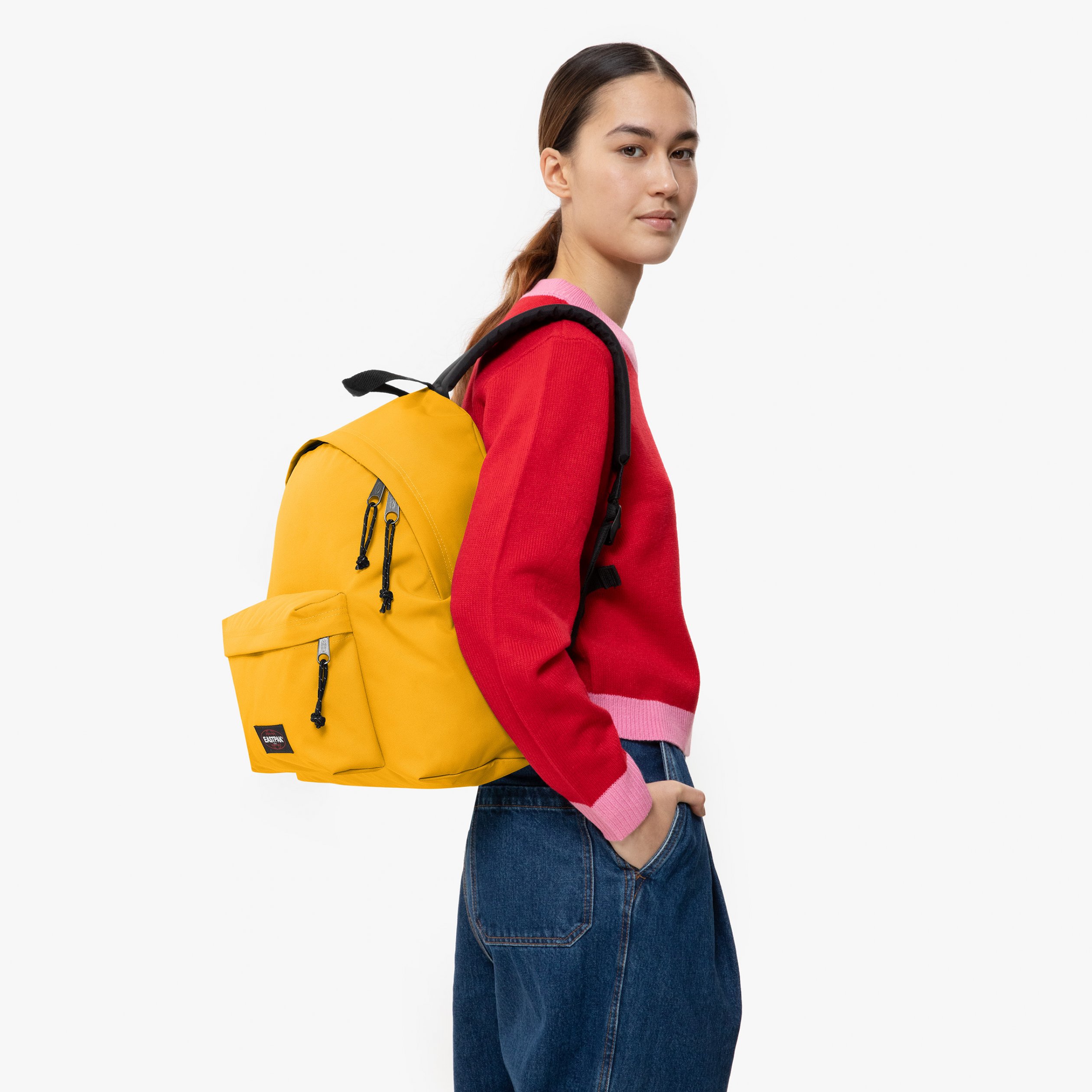 Eastpak - Padded Pak'R / Yolk Yellow - Uniszex hátizsák