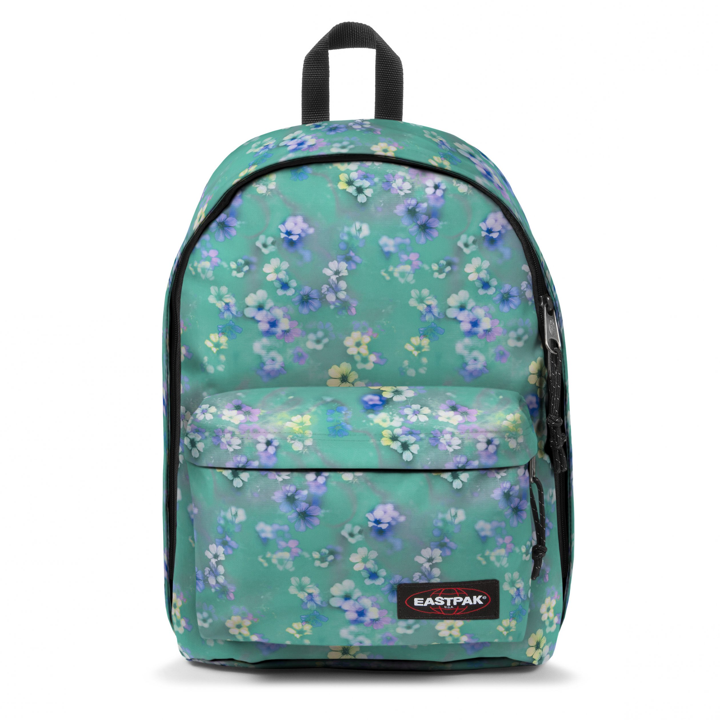 Eastpak - OUT OF OFFICE / Flora Fade Aqua - Női hátizsák