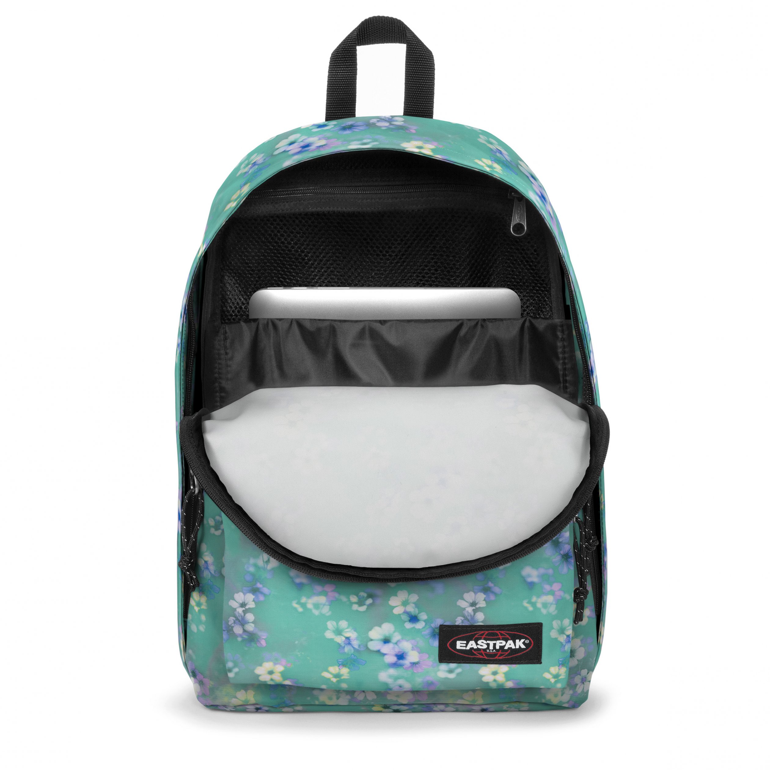 Eastpak - OUT OF OFFICE / Flora Fade Aqua - Női hátizsák