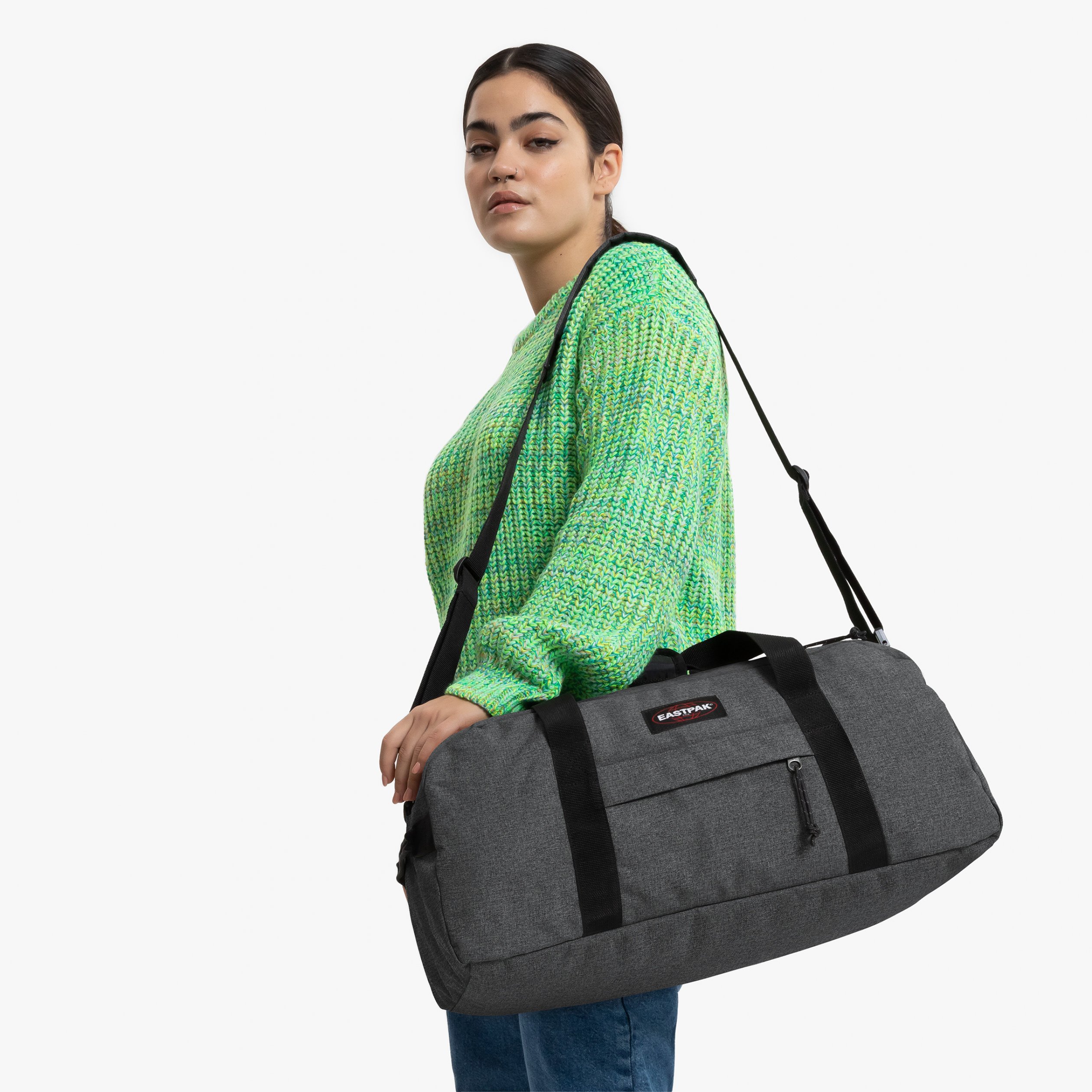 Eastpak - Stand / Black Denim - Uniszex sporttáska