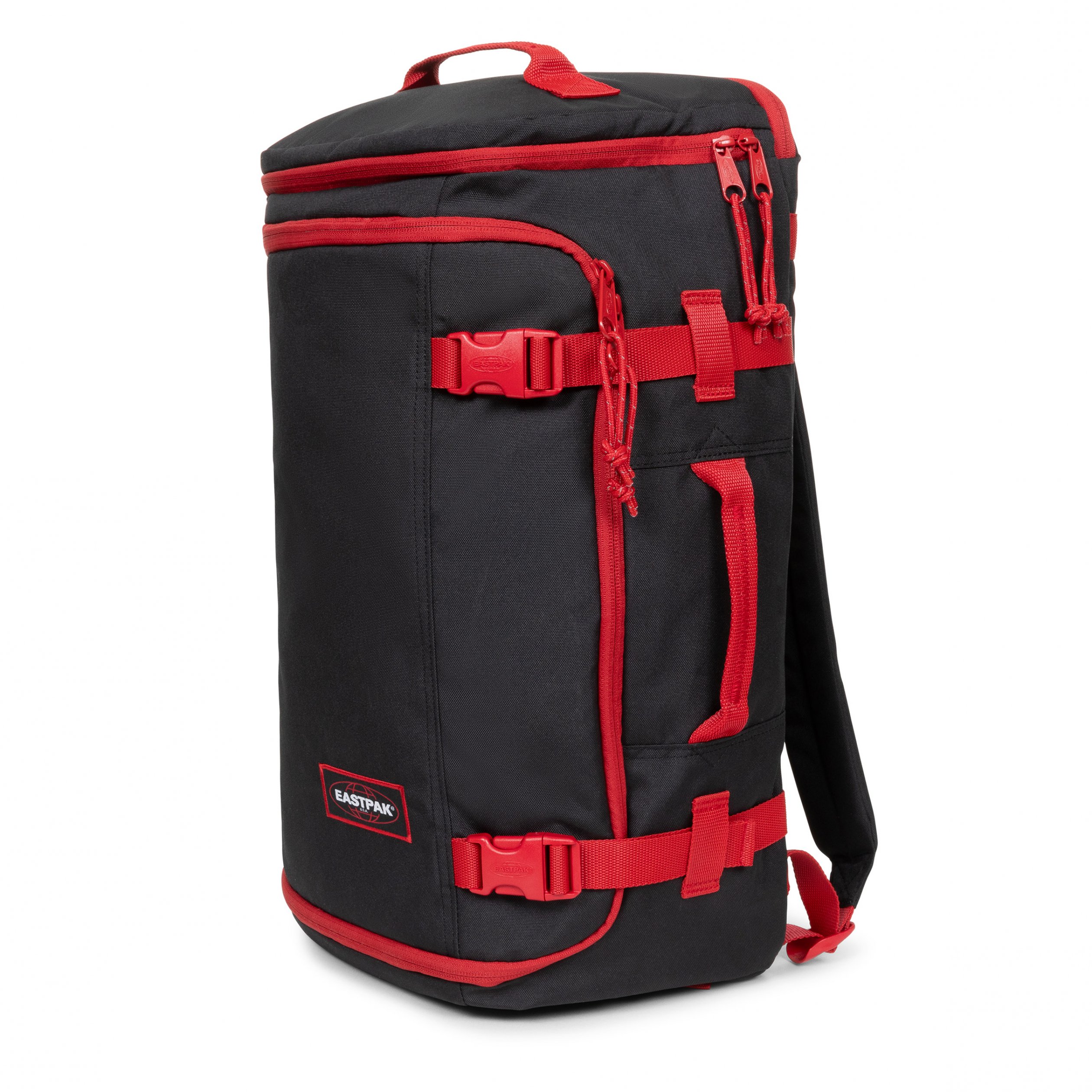 Eastpak - CARRY PACK / Kontrast Scarlet - 2in1 Uniszex Bőrönd / Hátizsák