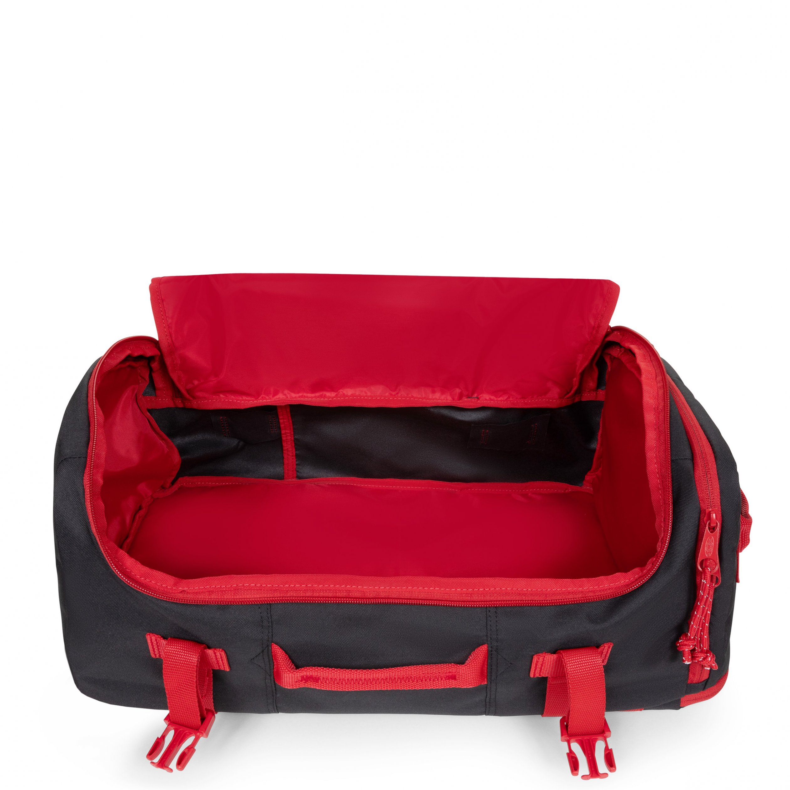 Eastpak - CARRY PACK / Kontrast Scarlet - 2in1 Uniszex Bőrönd / Hátizsák