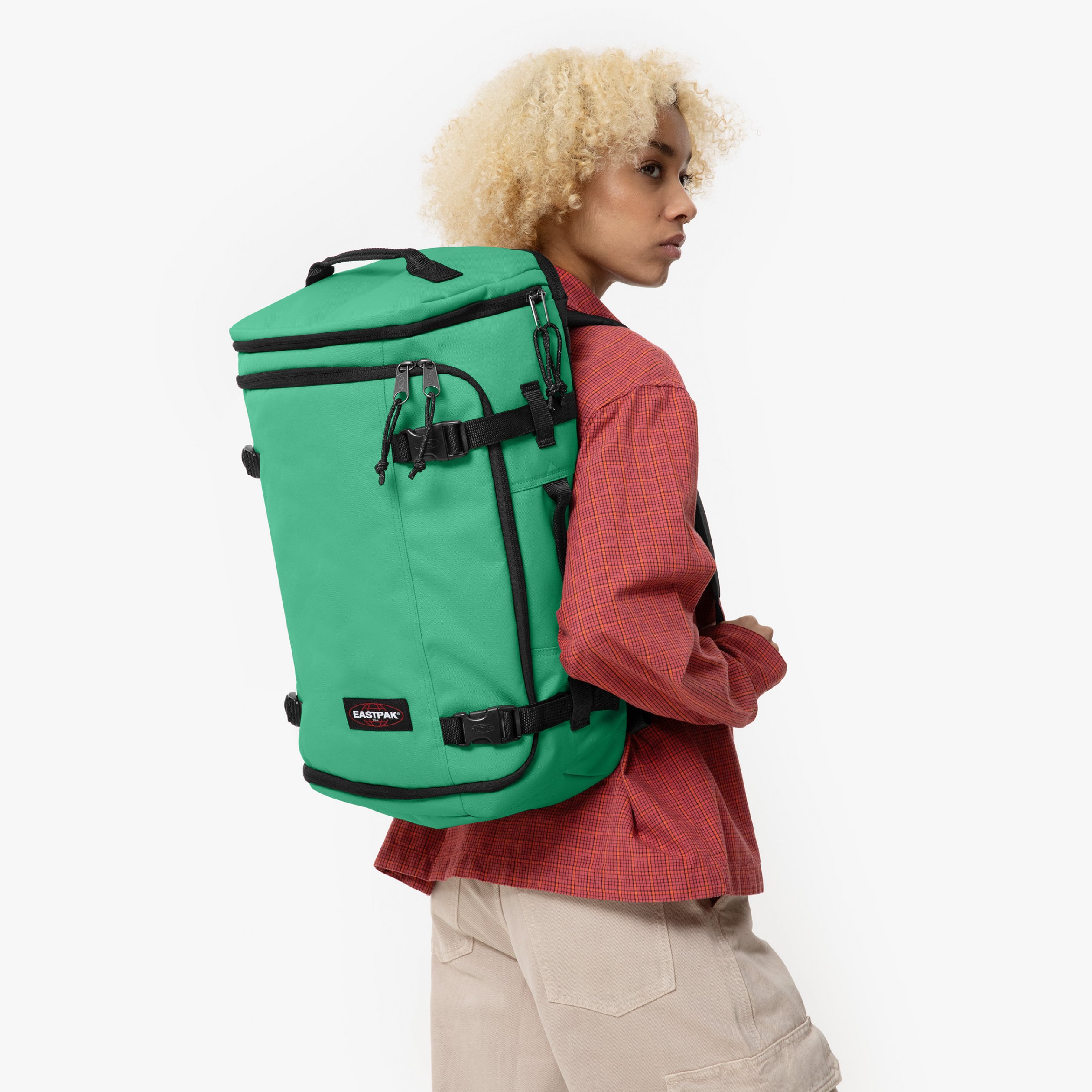 Eastpak - CARRY PACK / Gem Green - 2in1 Uniszex Bőrönd / Hátizsák