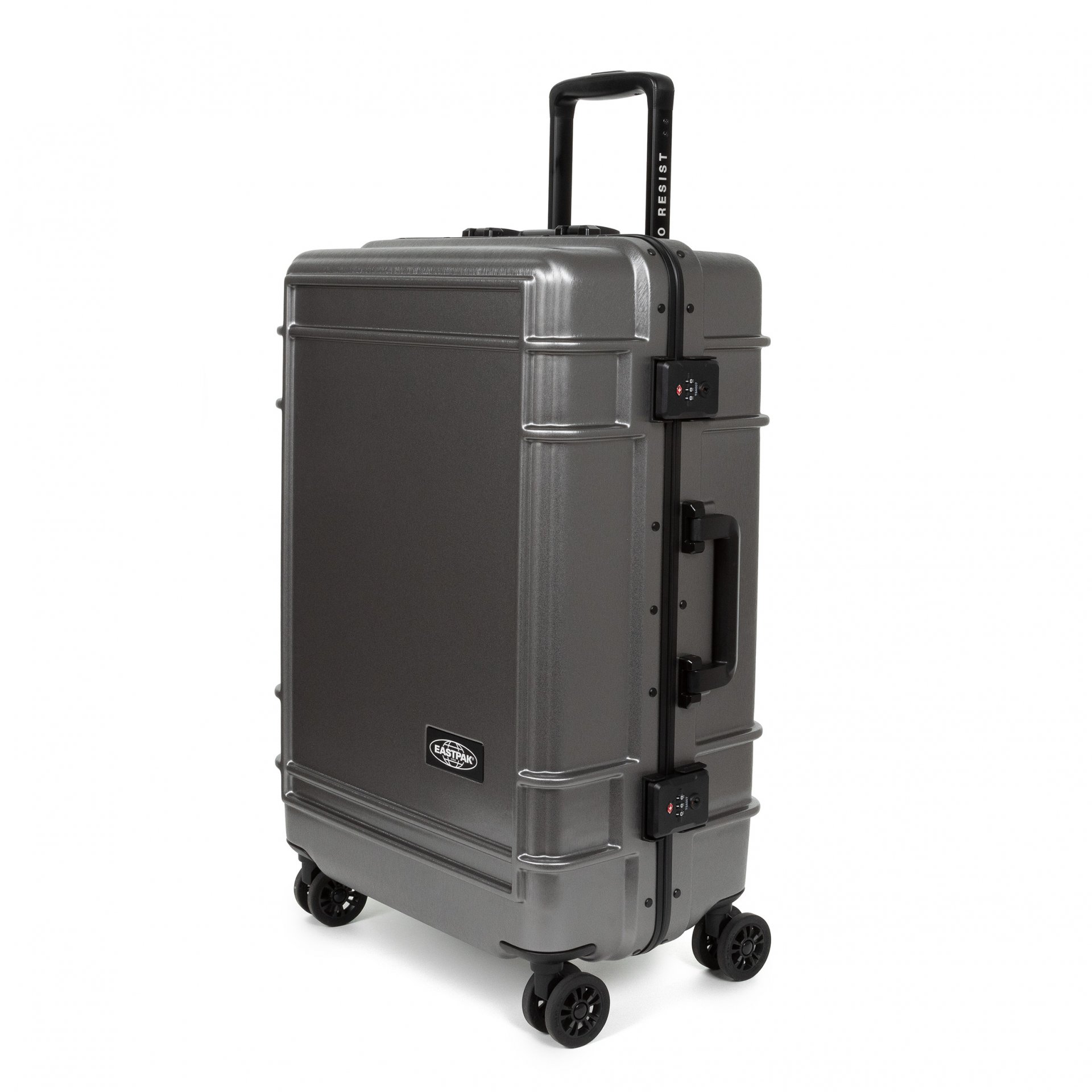 Eastpak - RESIST'R CASE M / Brushed Metal - Uniszex bőrönd - M