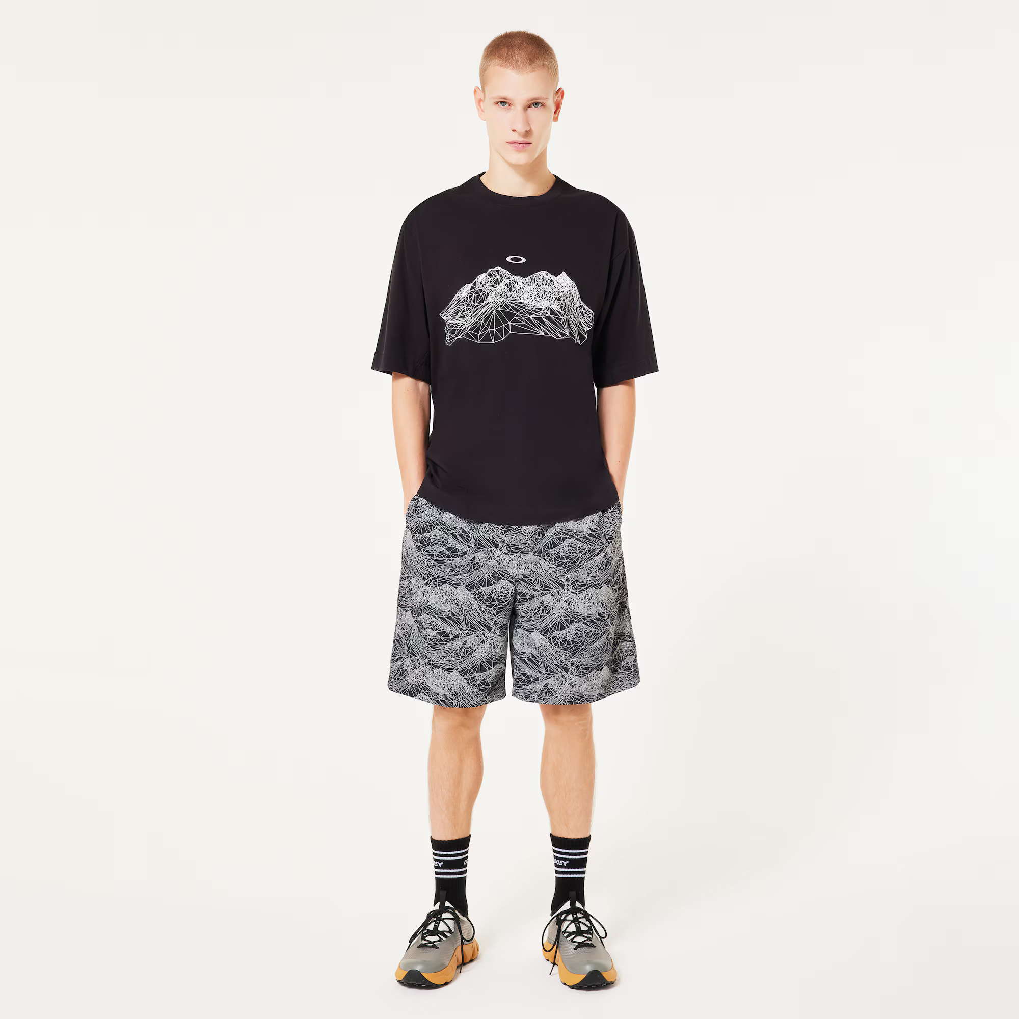 Oakley - Wired Mountain Scape - Férfi póló