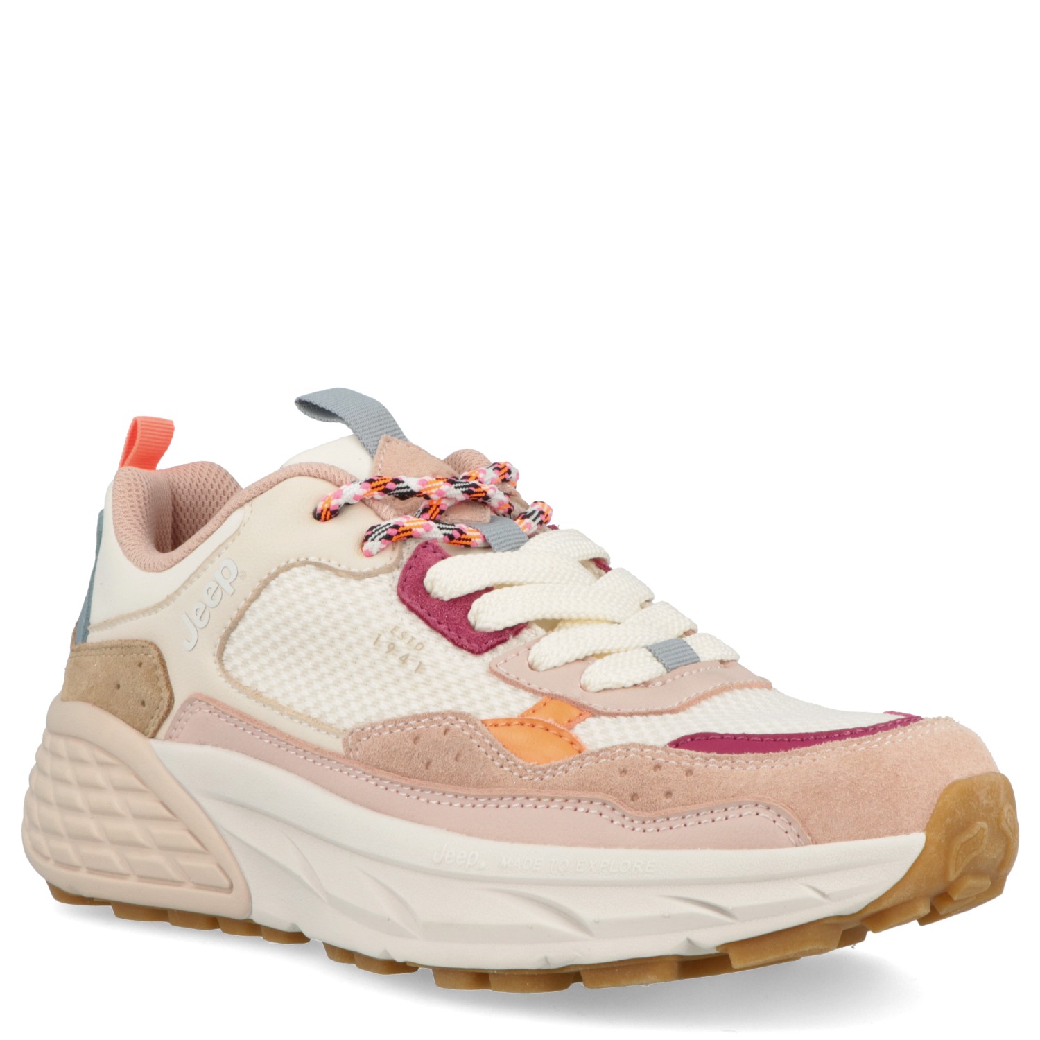 Jeep - Bőr Sneaker Női utcai cipő