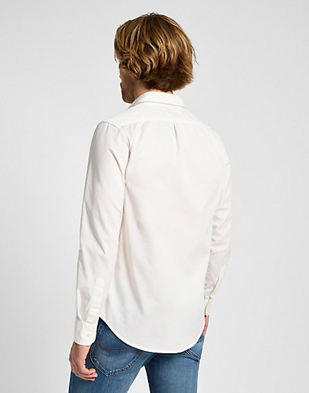 Lee - Patch Shirt / Bright White - Férfi ing