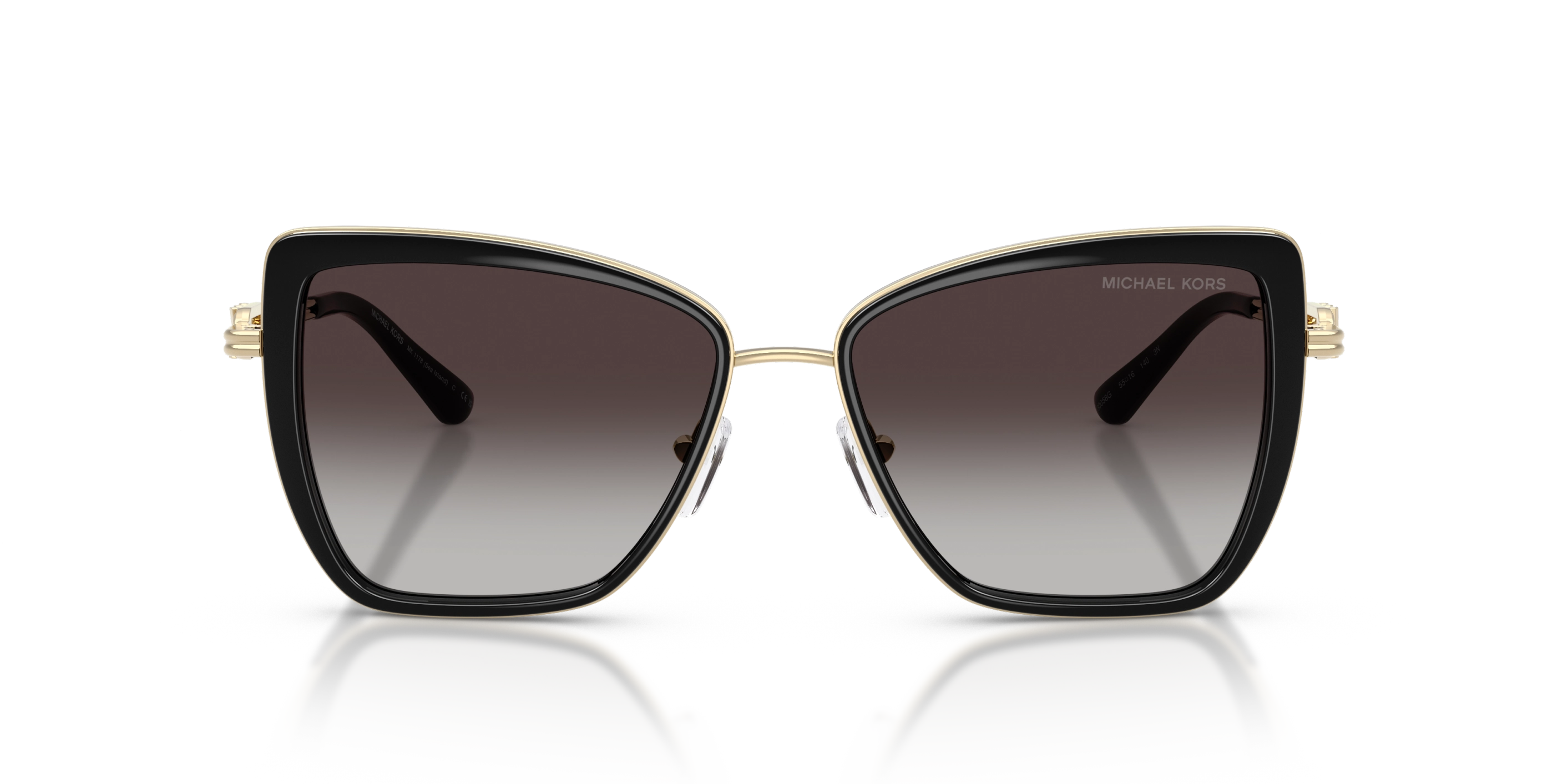 Michael Kors napszemüveg - Black / Light Grey Gradient Black