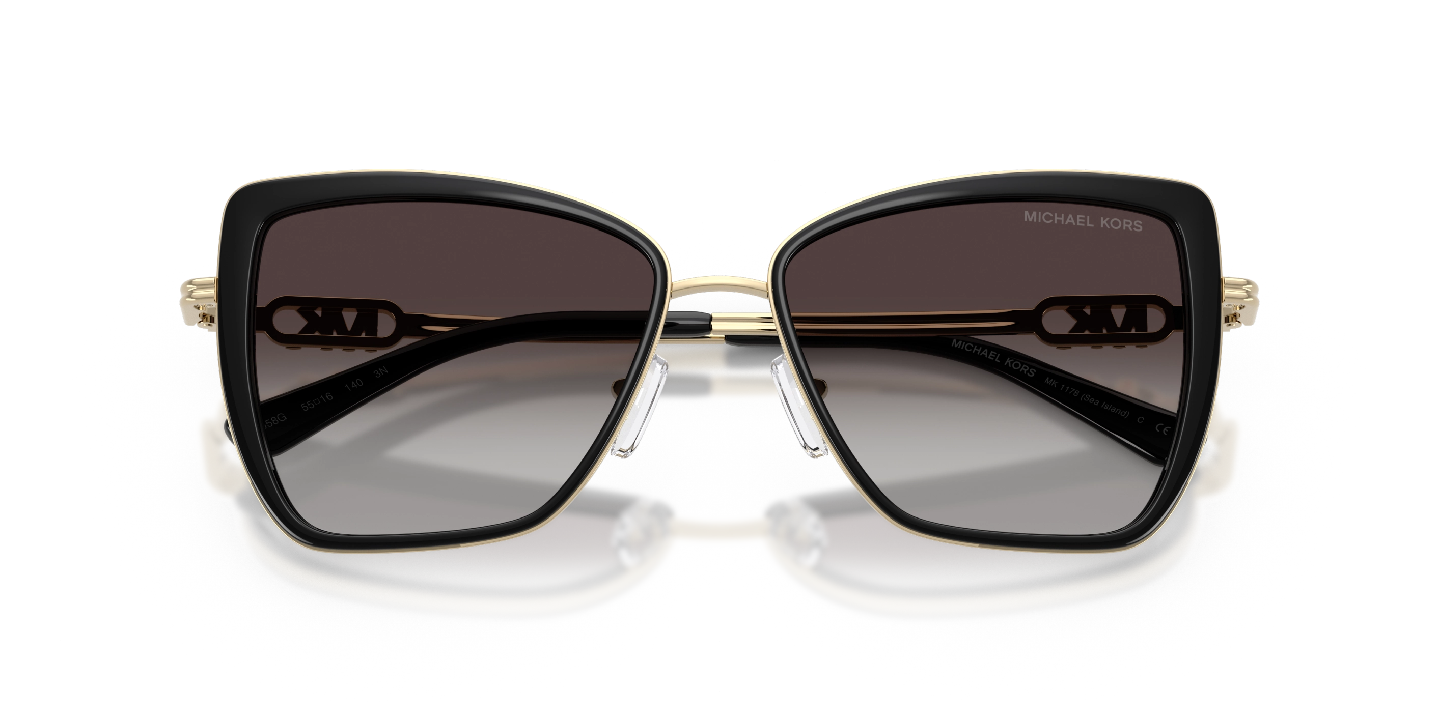 Michael Kors napszemüveg - Black / Light Grey Gradient Black