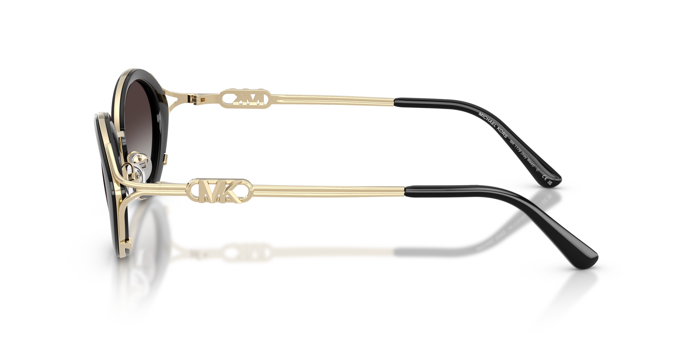 Michael Kors napszemüveg - Black / Light Grey Gradient Black