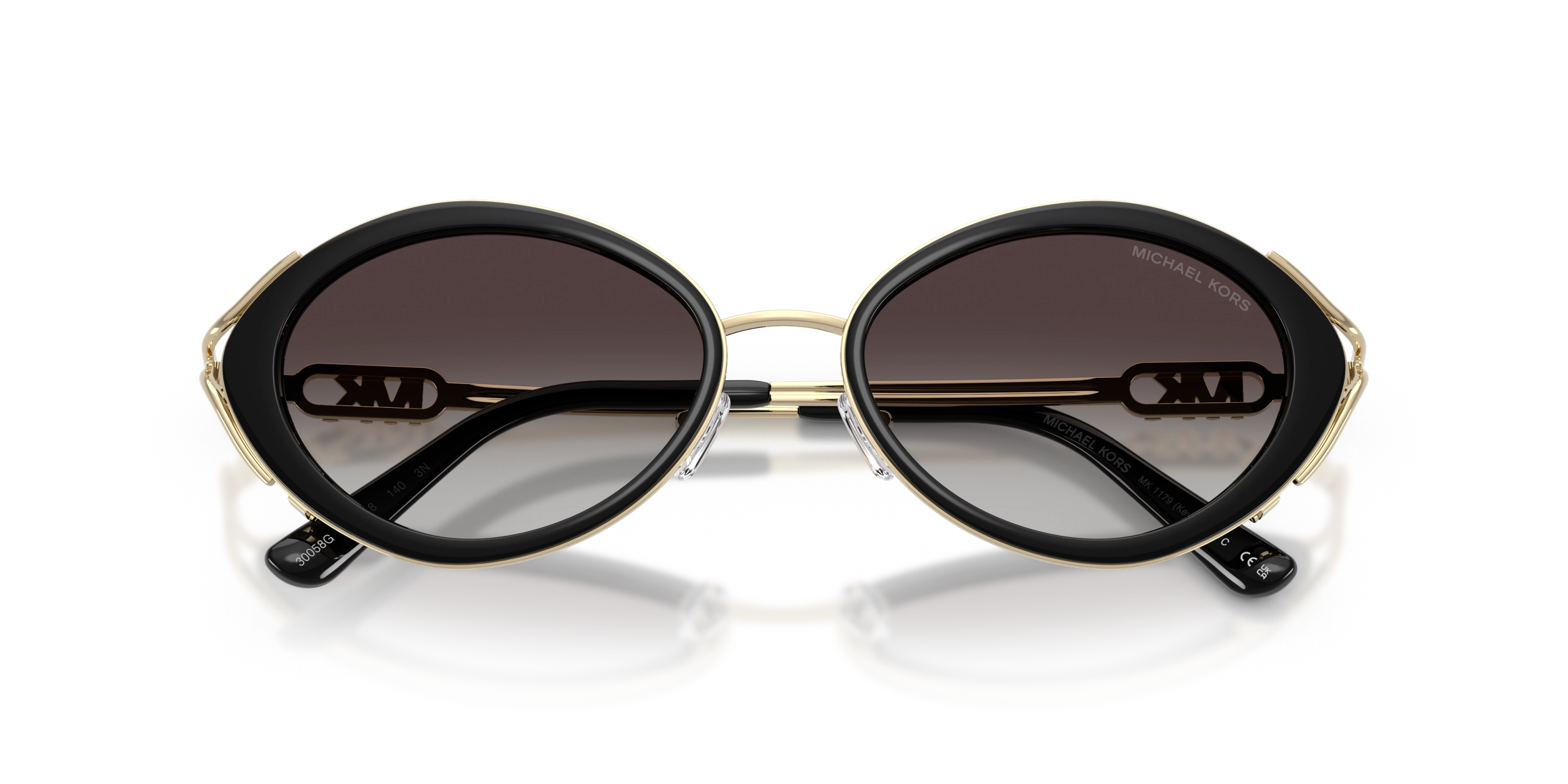 Michael Kors napszemüveg - Black / Light Grey Gradient Black