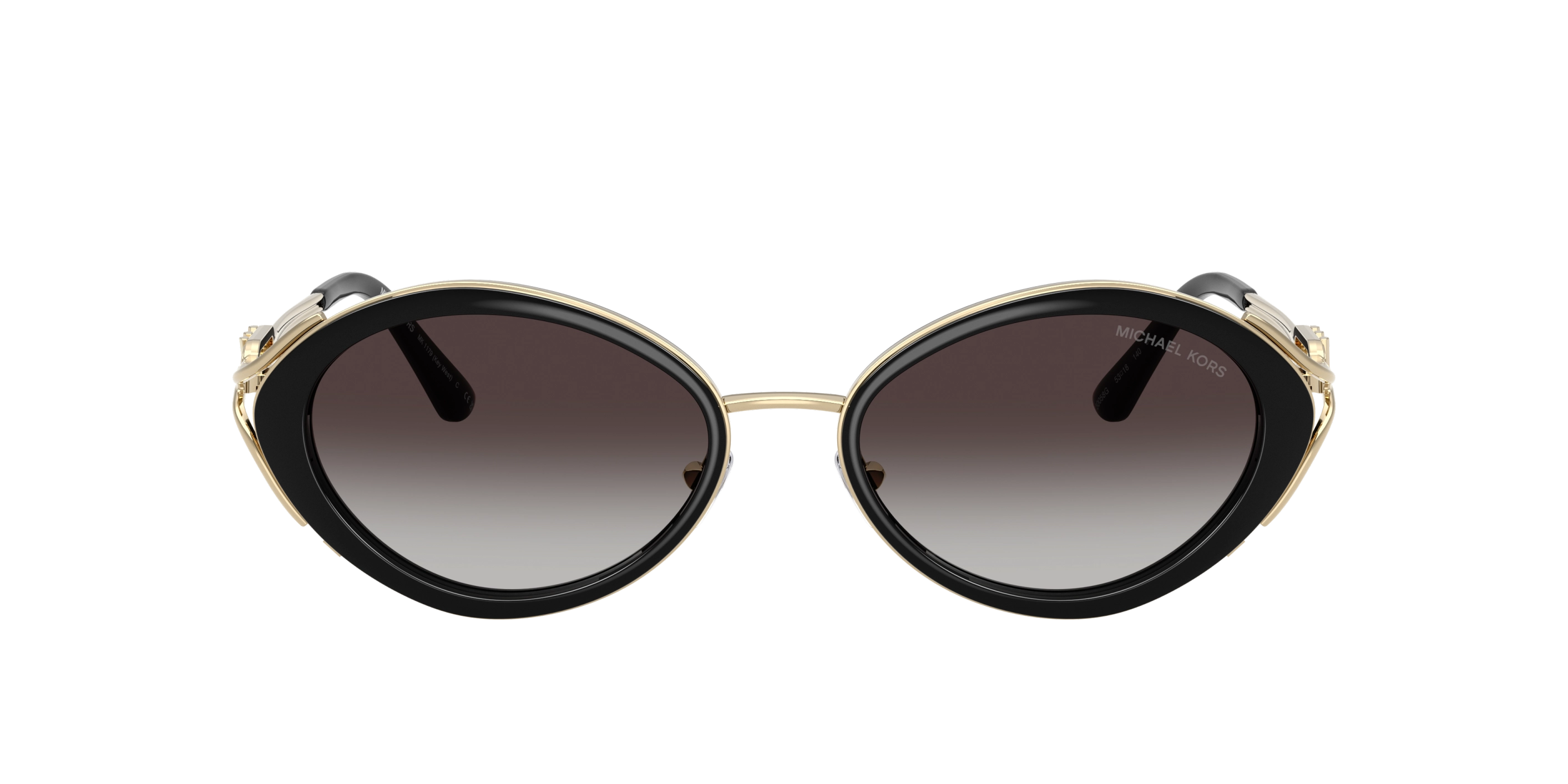 Michael Kors napszemüveg - Black / Light Grey Gradient Black