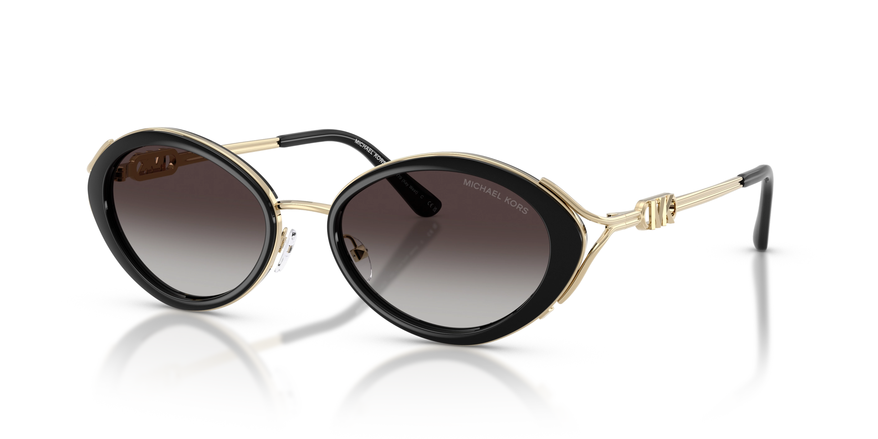 Michael Kors napszemüveg - Black / Light Grey Gradient Black