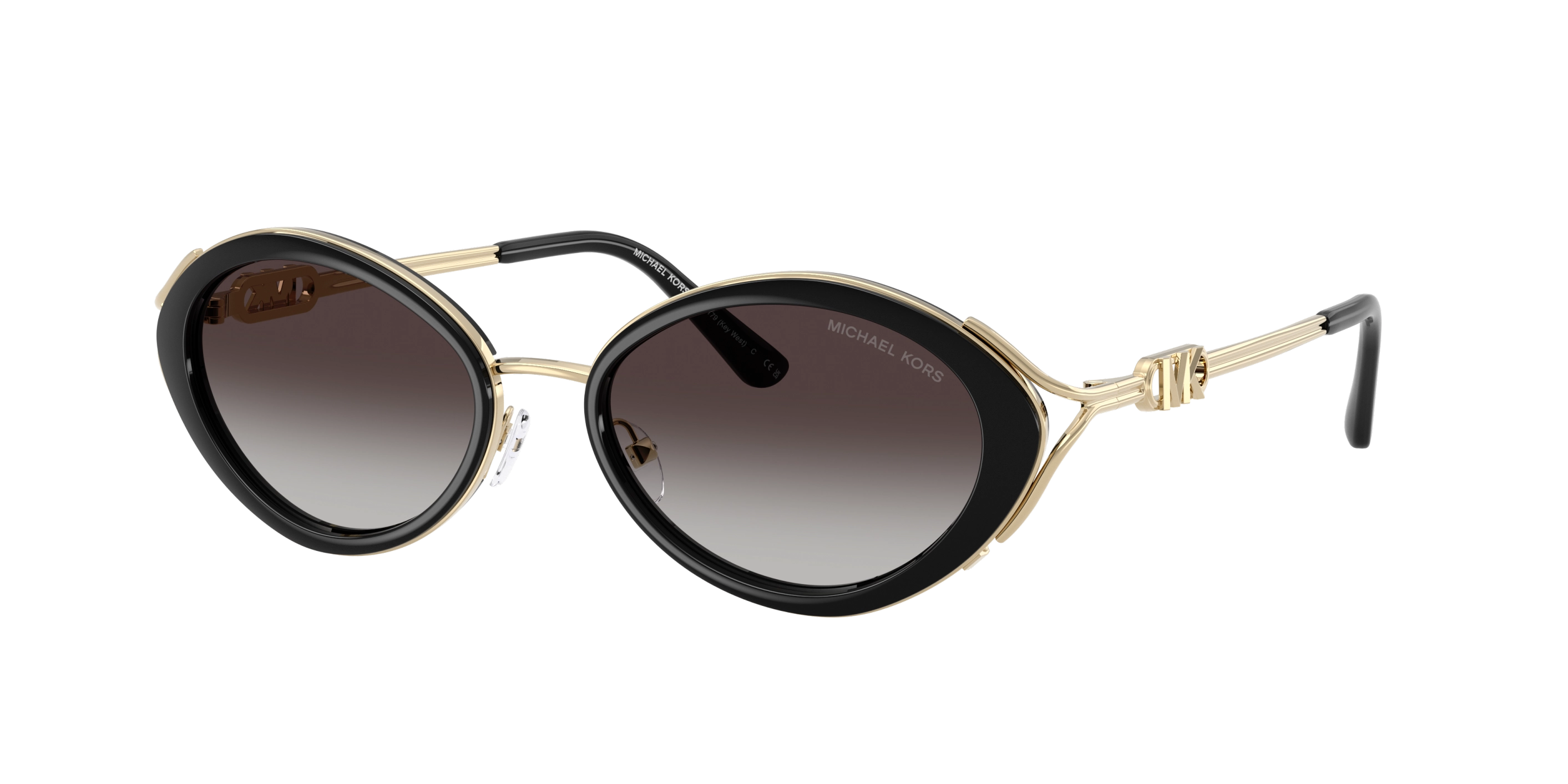 Michael Kors napszemüveg - Black / Light Grey Gradient Black