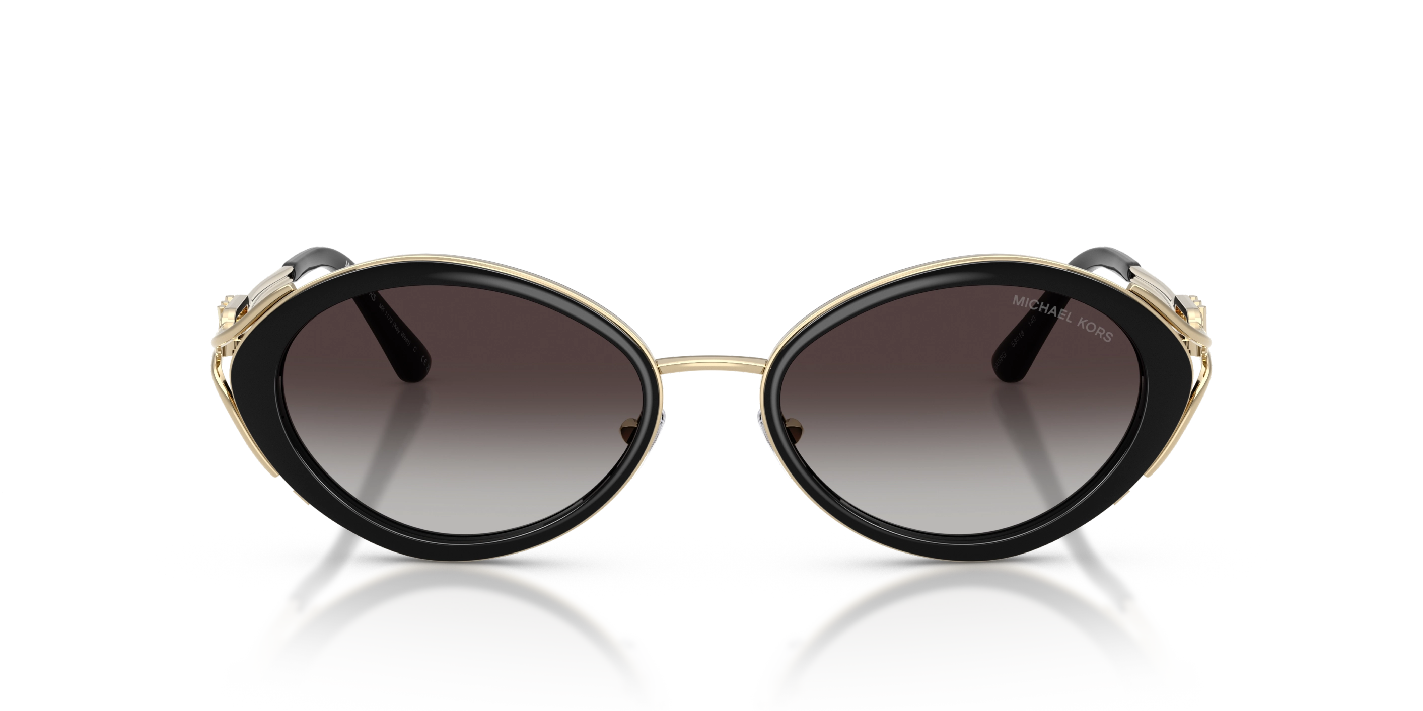 Michael Kors napszemüveg - Black / Light Grey Gradient Black