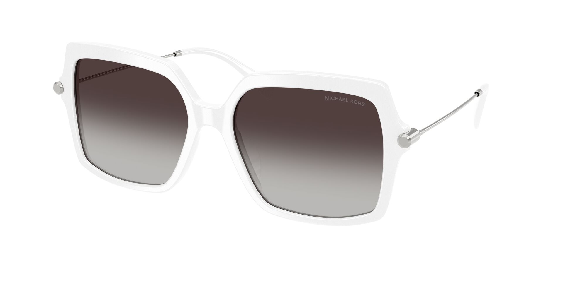 MICHAEL KORS napszemüveg - QUOGUE - OPTIC WHITE / DARK GREY GRADIENT