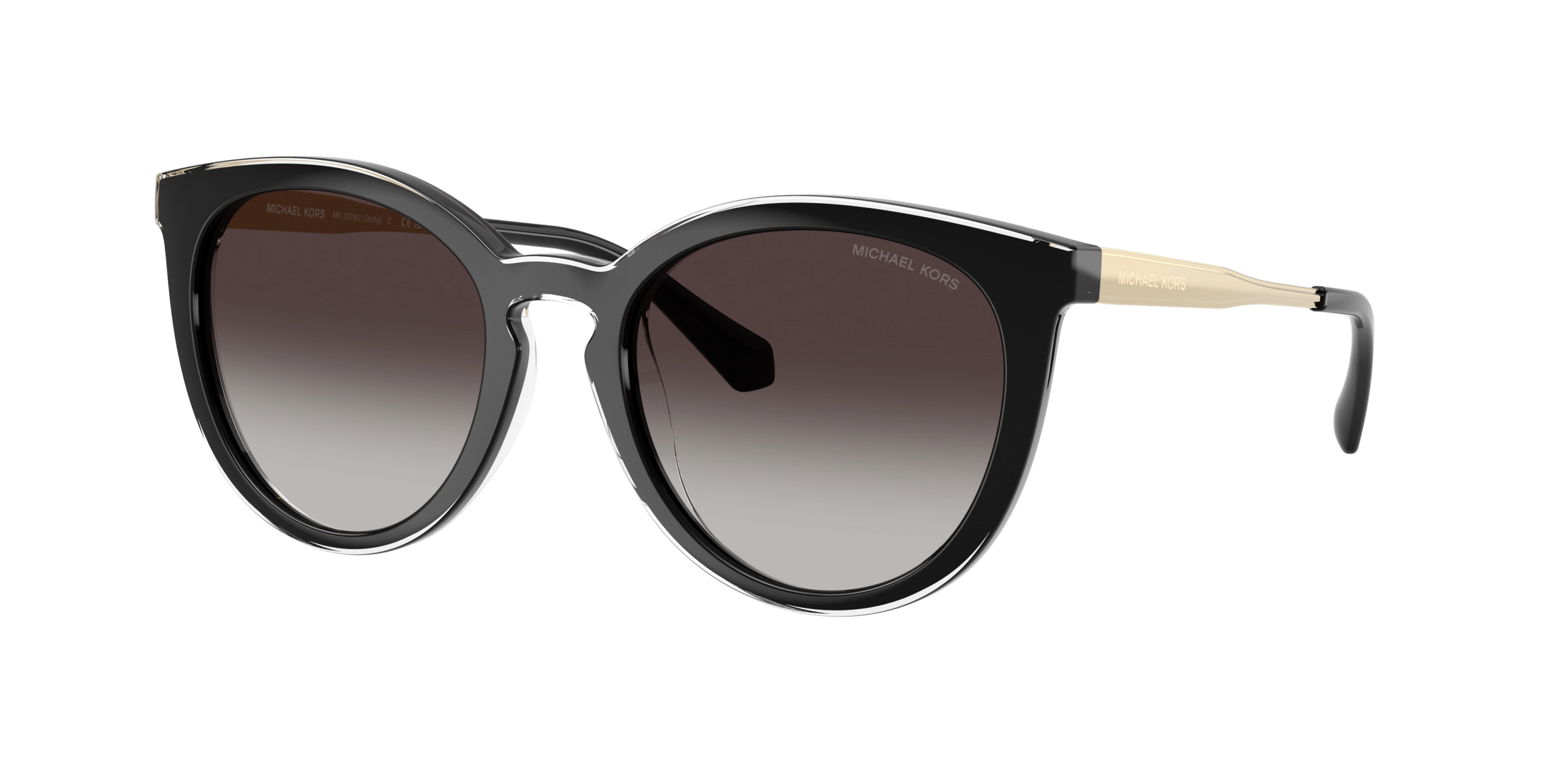 Michael Kors napszemüveg - Black / Light Grey Gradient Black