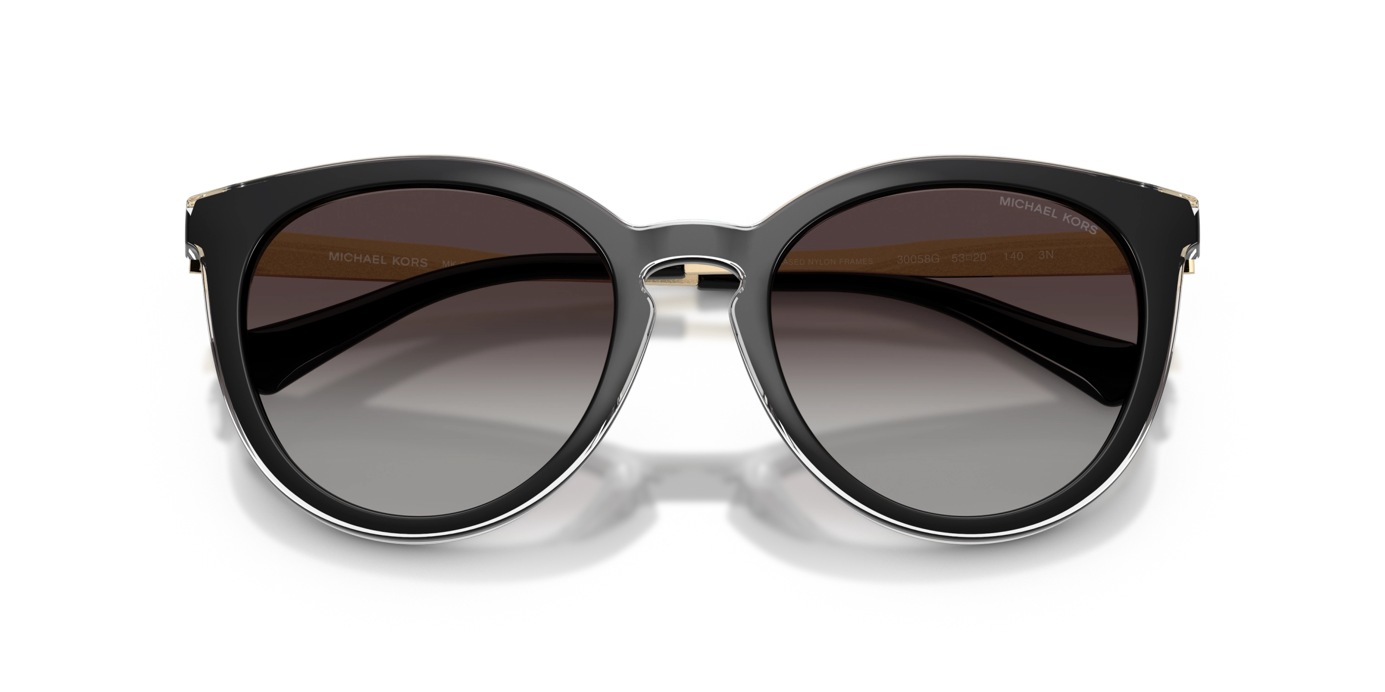 Michael Kors napszemüveg - Black / Light Grey Gradient Black