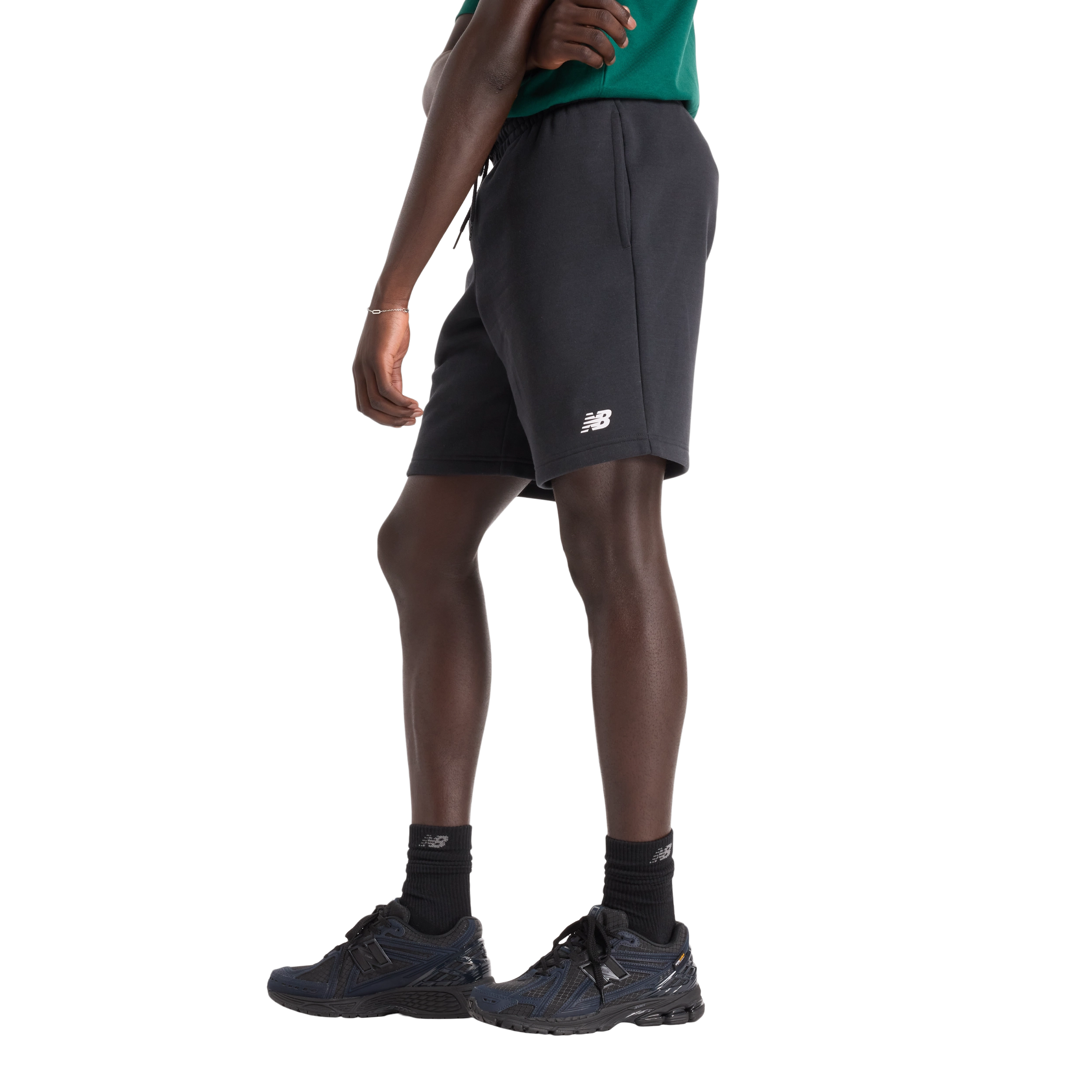 New Balance - MS43903BK - Sportos Férfi rövidnadrág