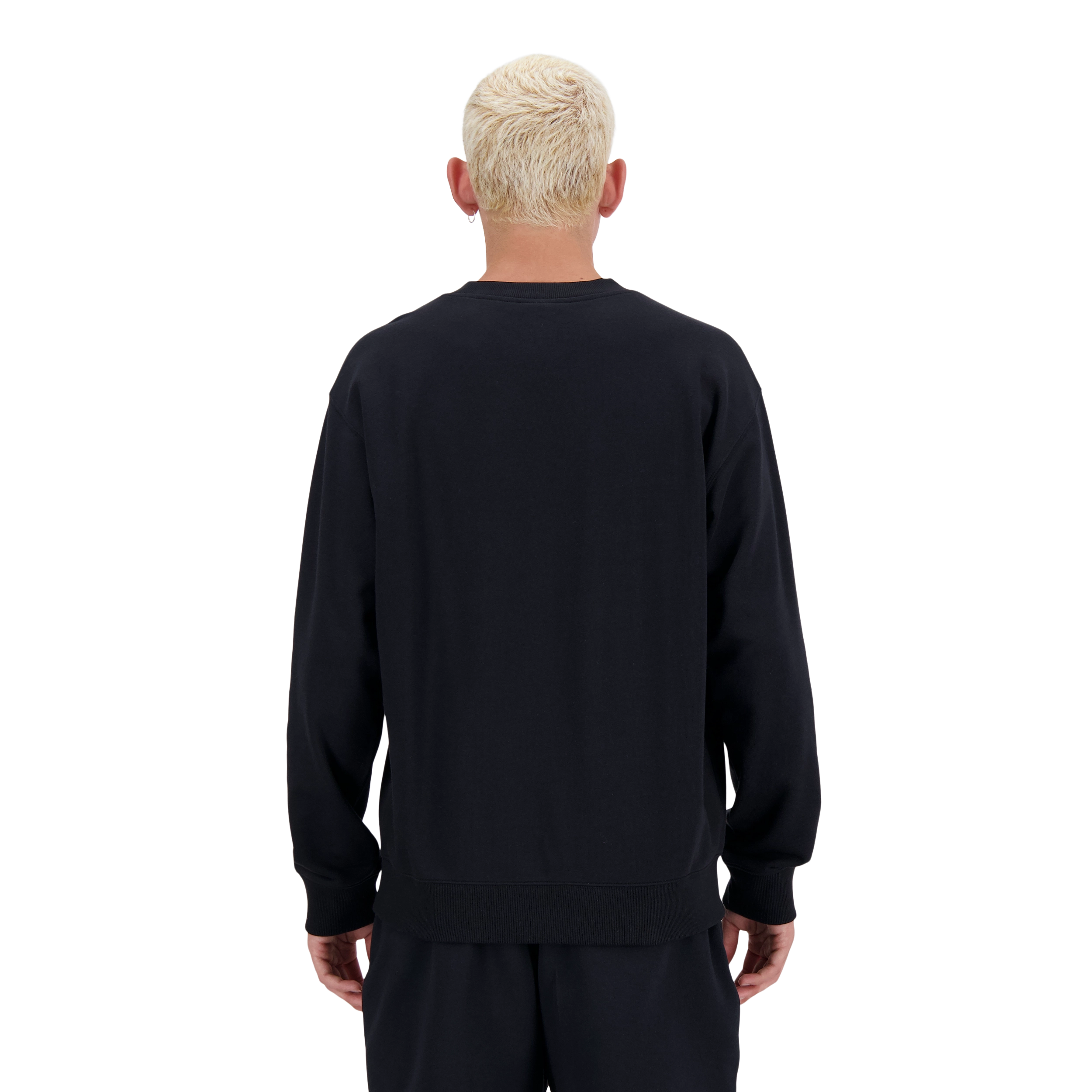 New Balance - MT41507BK - Férfi melegítő pulóver