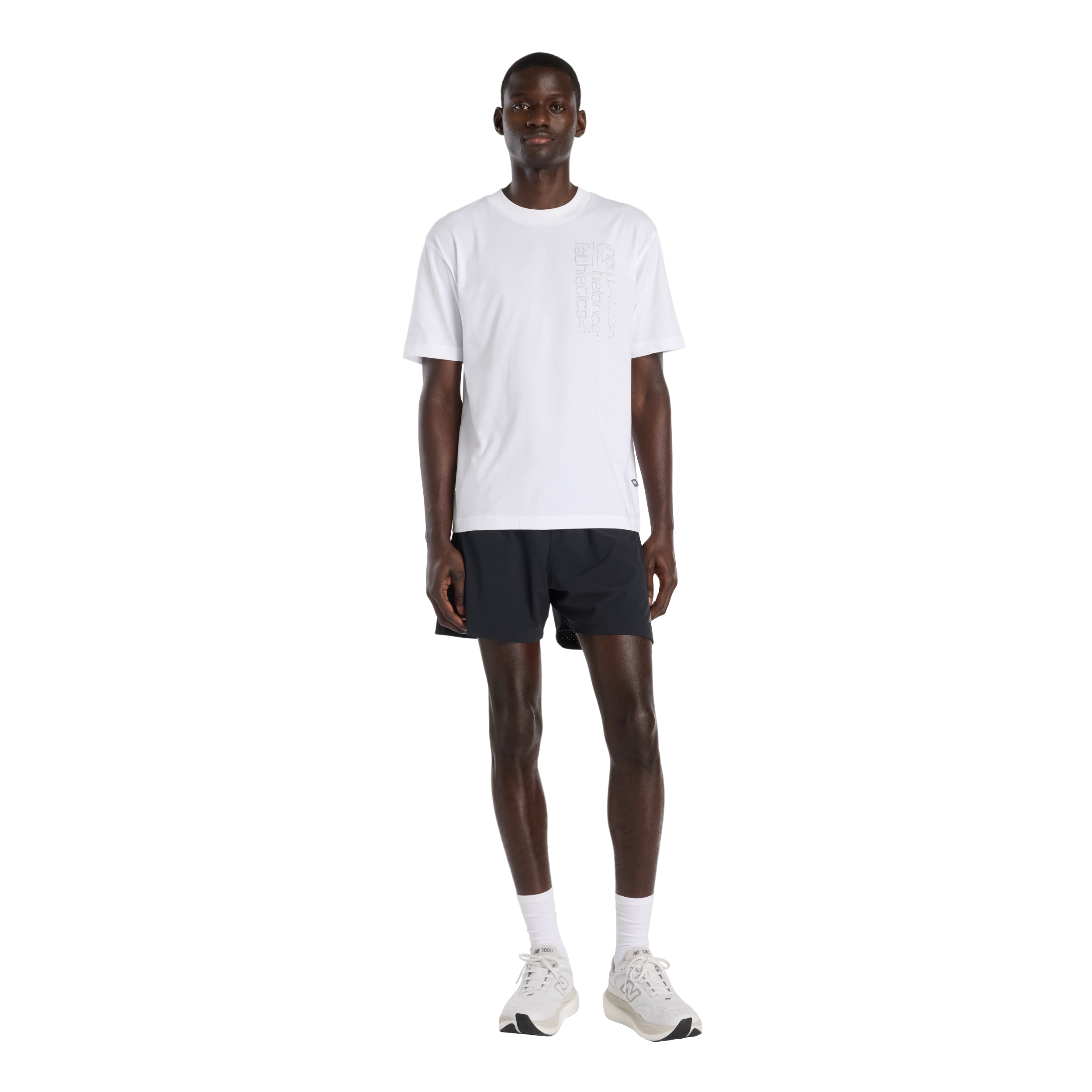 New Balance - MT6105FKWT - Férfi póló