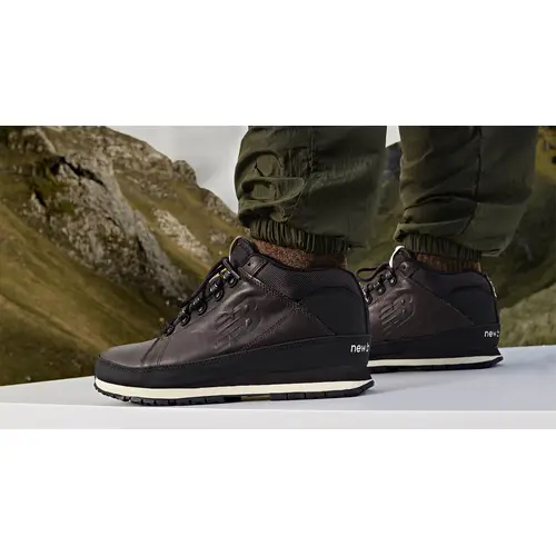New Balance - H754LFN / Brown - Bőr Bélelt Férfi Bakancs