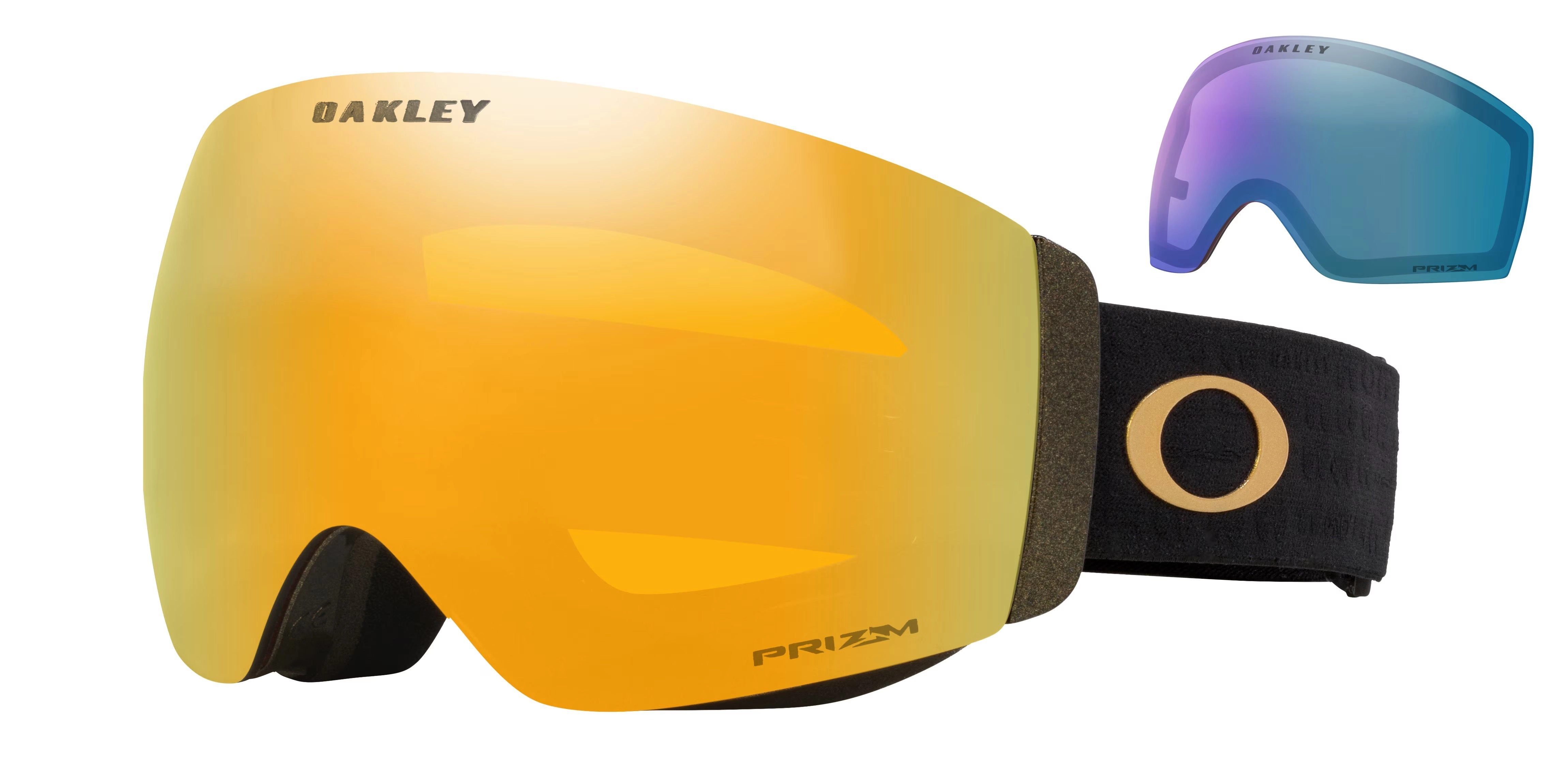 Oakley síszemüveg - Flight Deck Pro M - Metal Black Gold / Prizm Snow 24k Iridium + Lencse