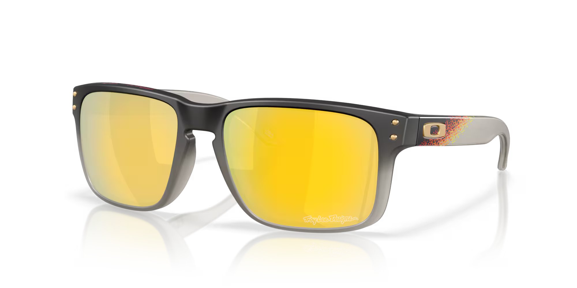 Oakley napszemüveg - Holbrook / Troy Lee Design - TLD Black Fade / Prizm 24K Polarized