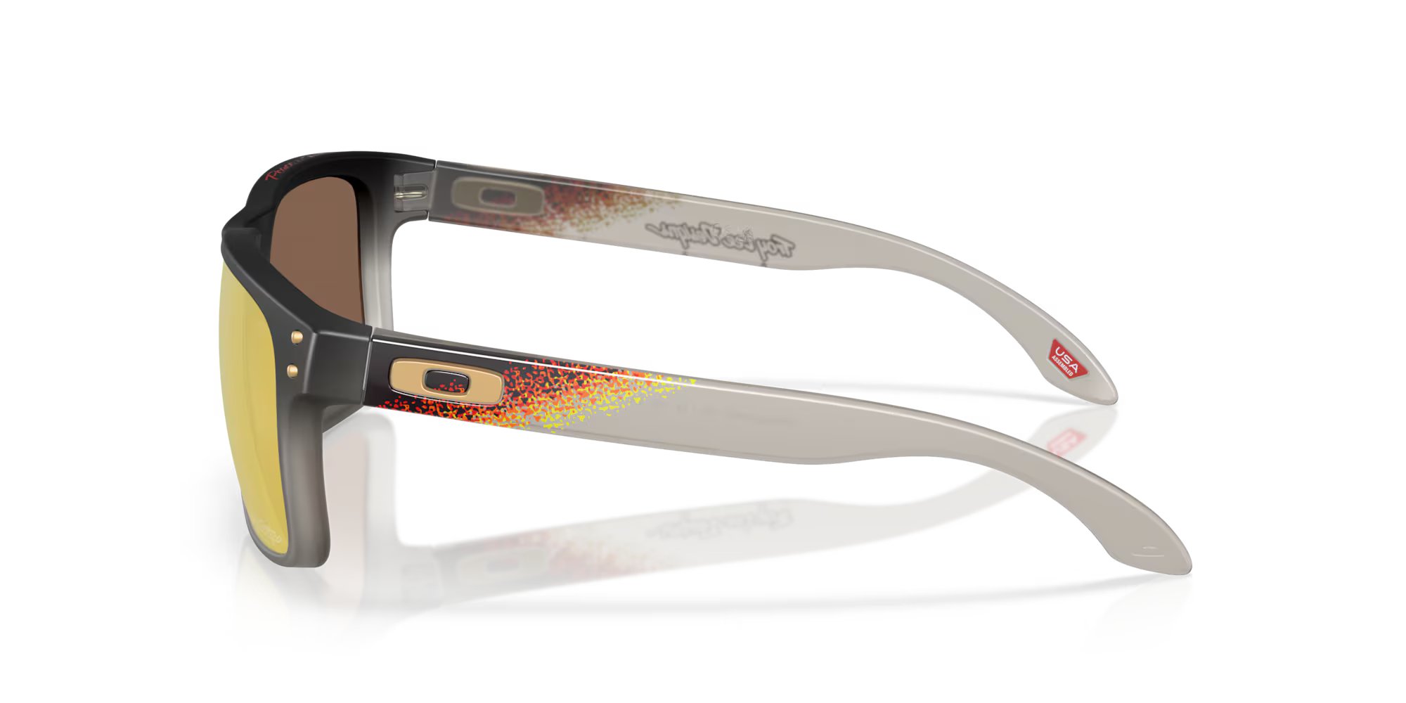 Oakley napszemüveg - Holbrook / Troy Lee Design - TLD Black Fade / Prizm 24K Polarized