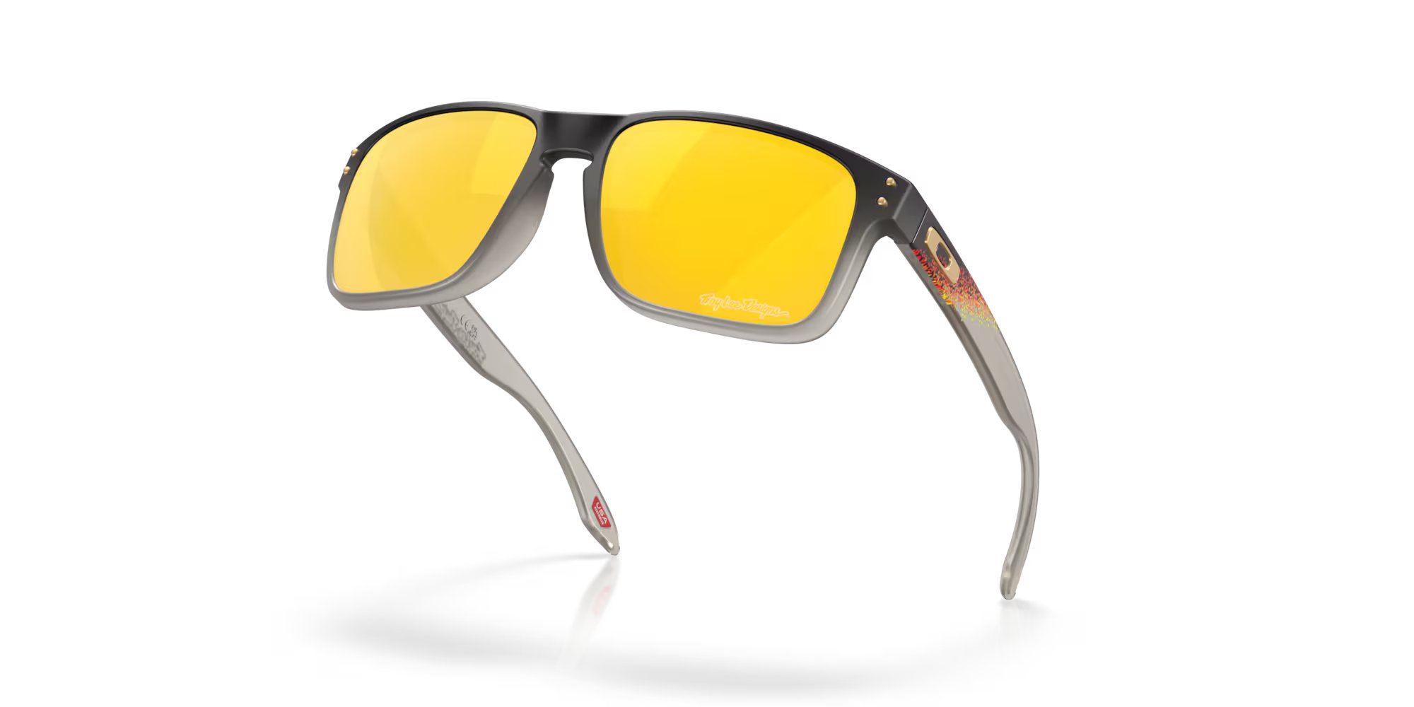 Oakley napszemüveg - Holbrook / Troy Lee Design - TLD Black Fade / Prizm 24K Polarized