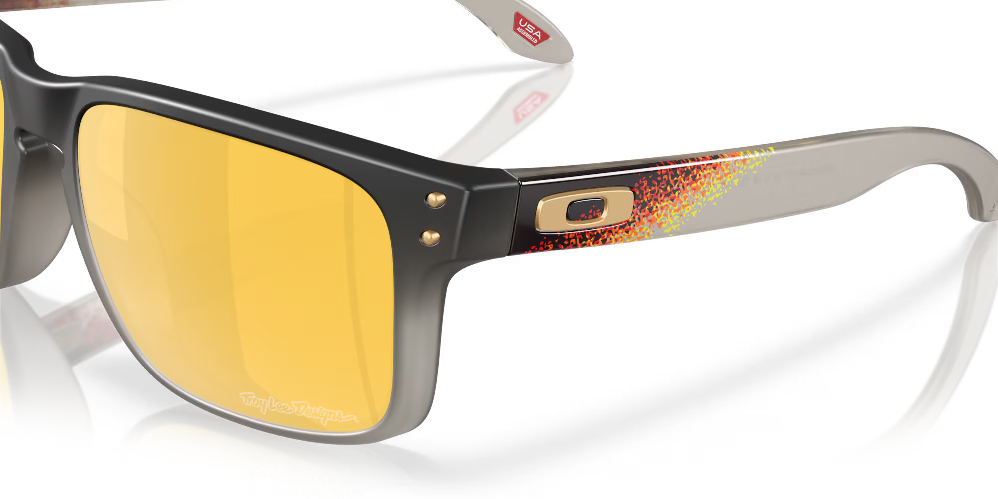 Oakley napszemüveg - Holbrook / Troy Lee Design - TLD Black Fade / Prizm 24K Polarized