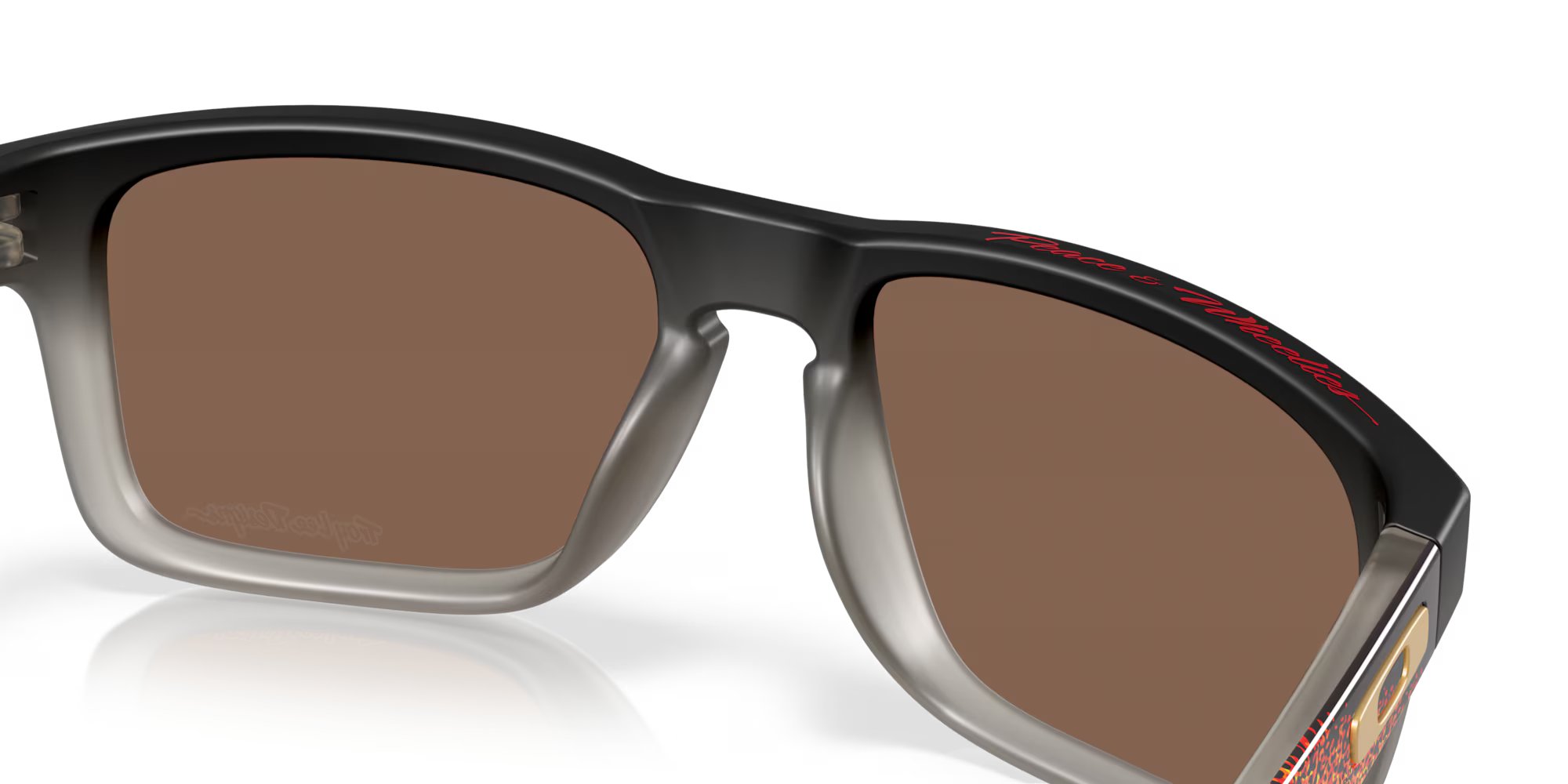 Oakley napszemüveg - Holbrook / Troy Lee Design - TLD Black Fade / Prizm 24K Polarized