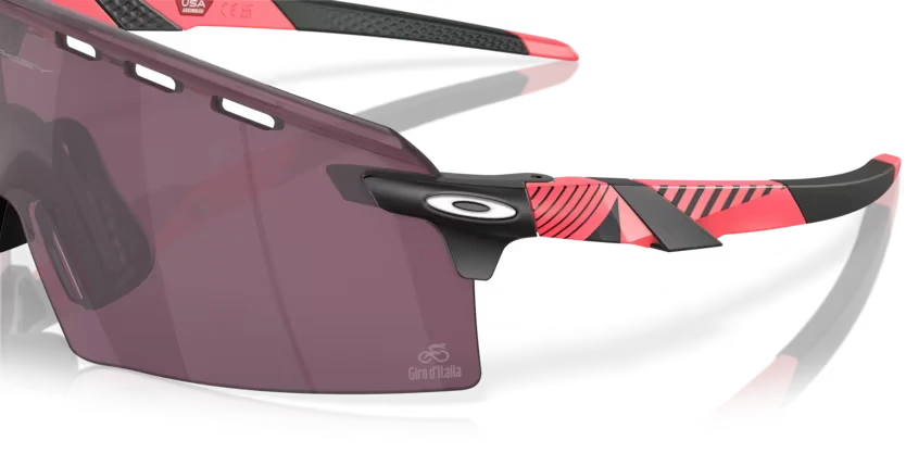 Oakley napszemüveg - ENCODER STRIKE VENTED / Giro d' Italia design - Pink Stripes / Prizm Road Black