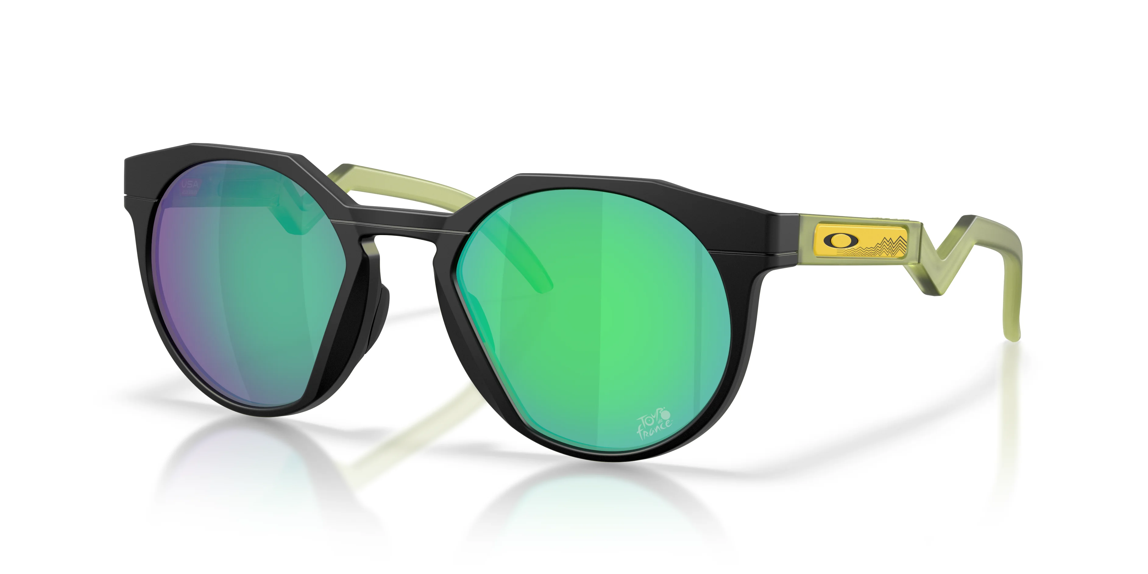 Oakley napszemüveg - HSTN / Tour De France . Matte Black / Prizm Jade