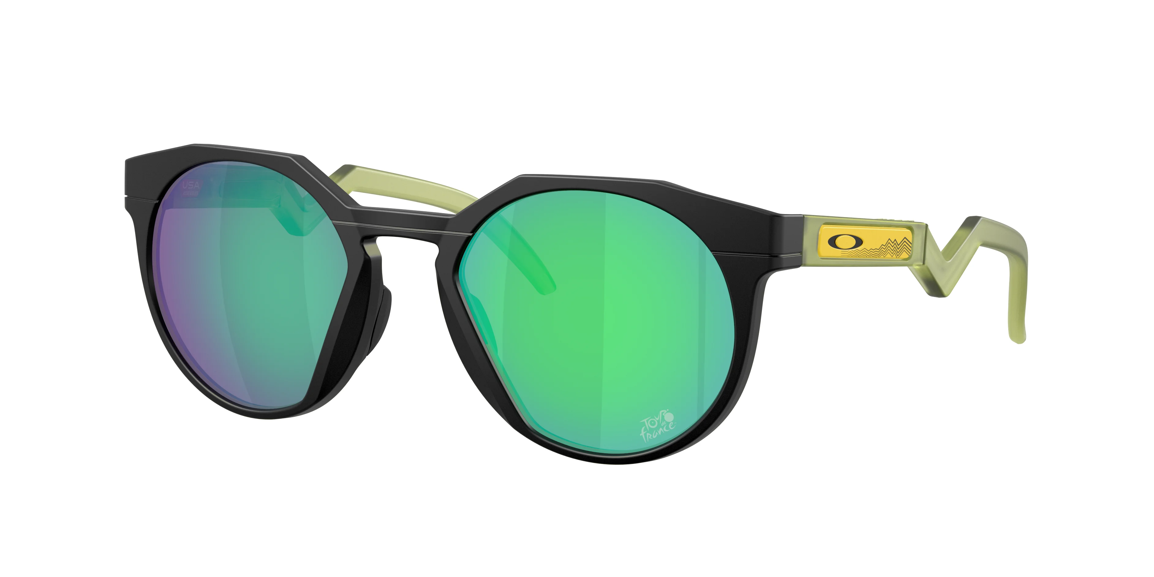 Oakley napszemüveg - HSTN / Tour De France . Matte Black / Prizm Jade