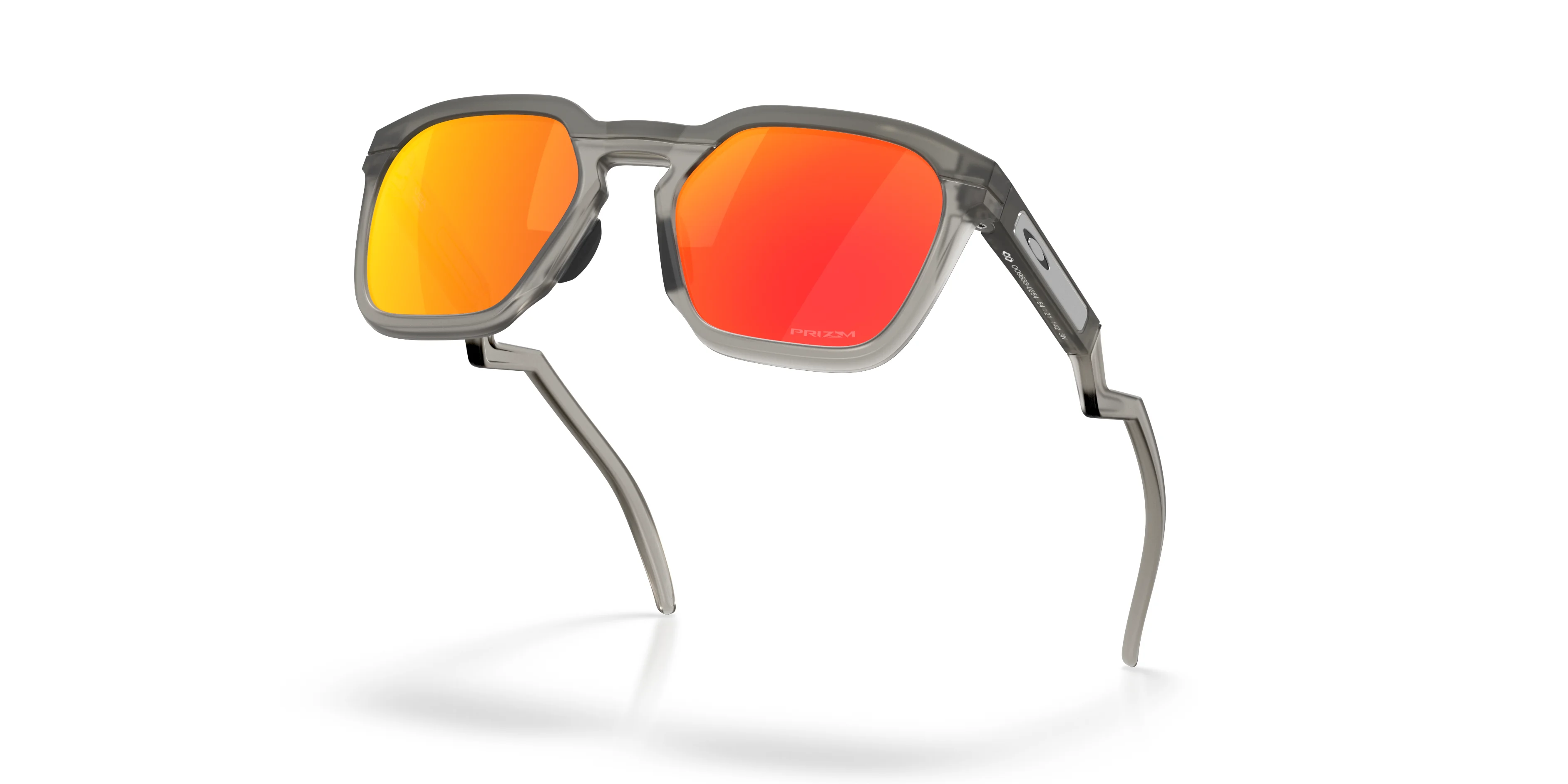 Oakley napszemüveg - HSTN SQ - Matte Grey Smoke / Prizm Ruby