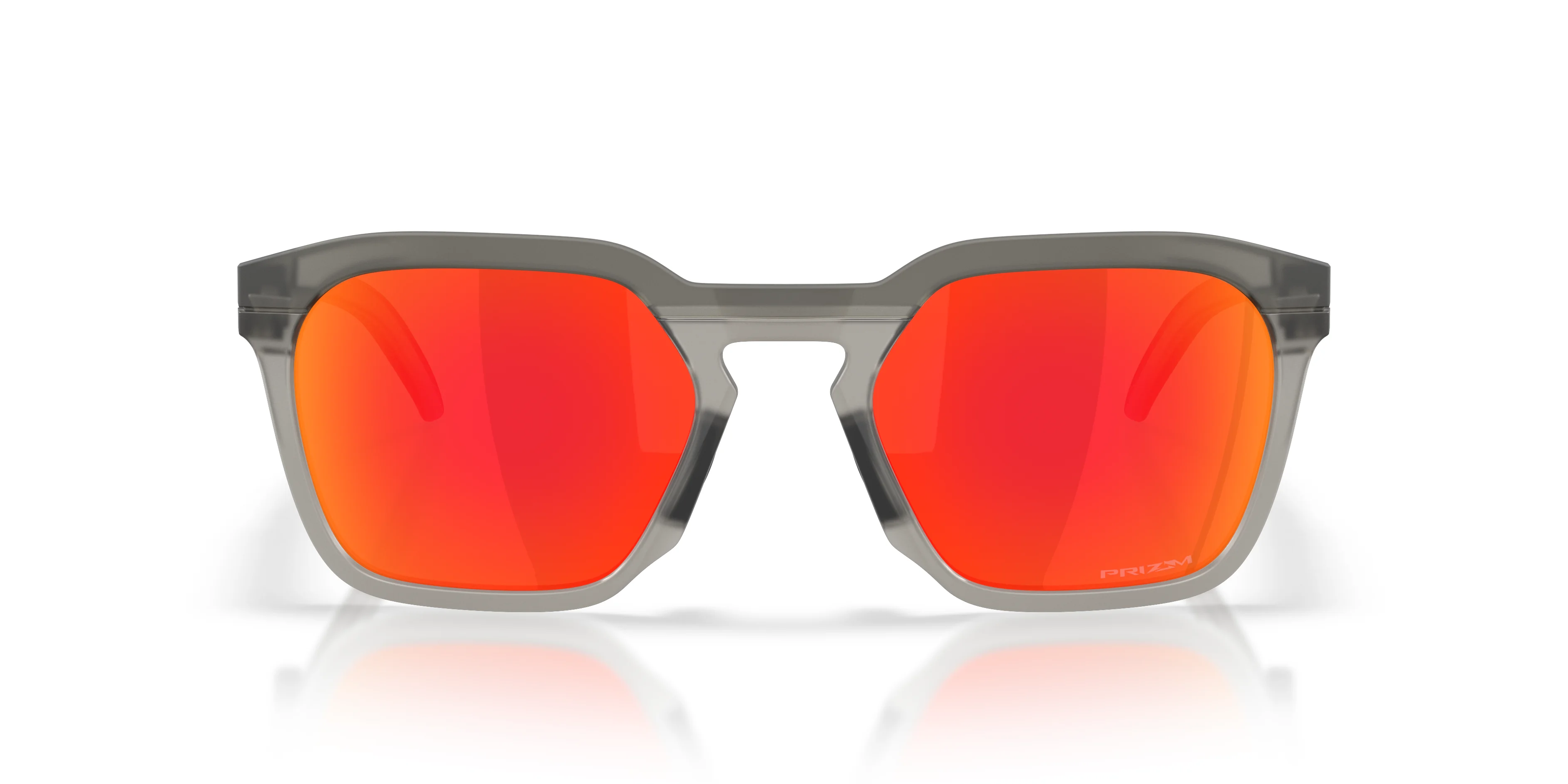 Oakley napszemüveg - HSTN SQ - Matte Grey Smoke / Prizm Ruby