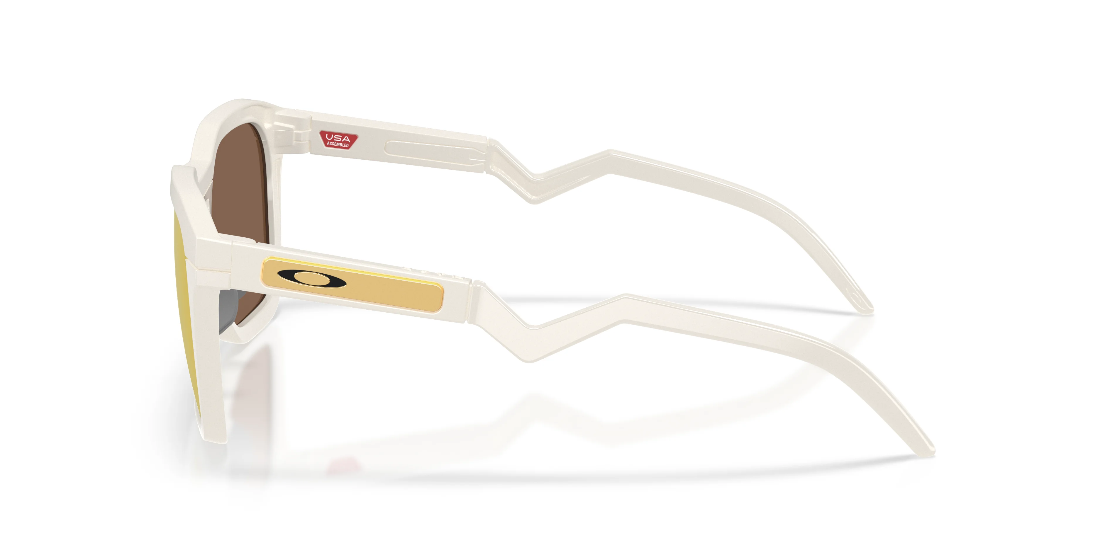 Oakley napszemüveg - HSTN SQ - Matte White / Prizm 24K Polarized