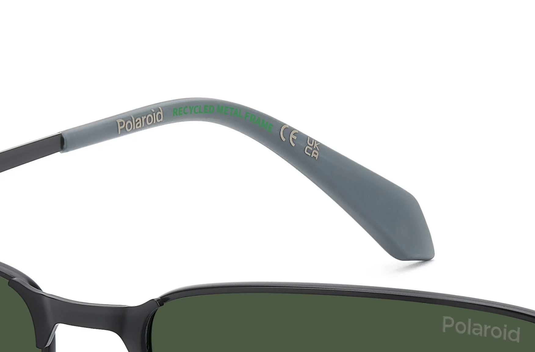 Polaroid napszemüveg - Black Gray / Green Polarized